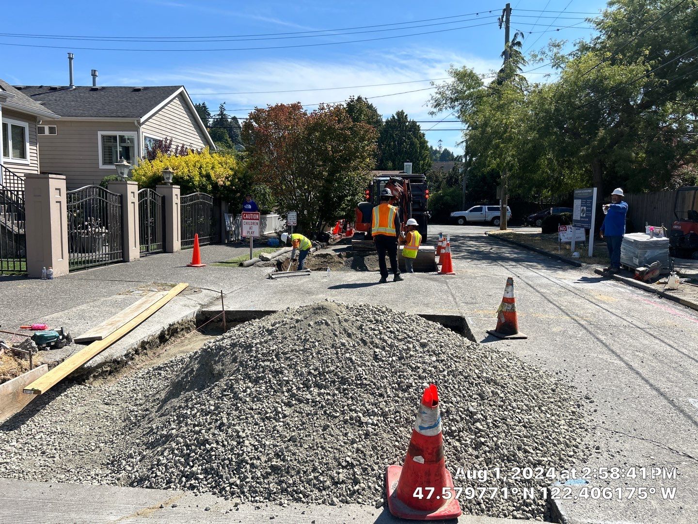 David | Street Concrete Pannels, Sidewalk & Curbing by Jireh Asphalt & Concrete Inc 