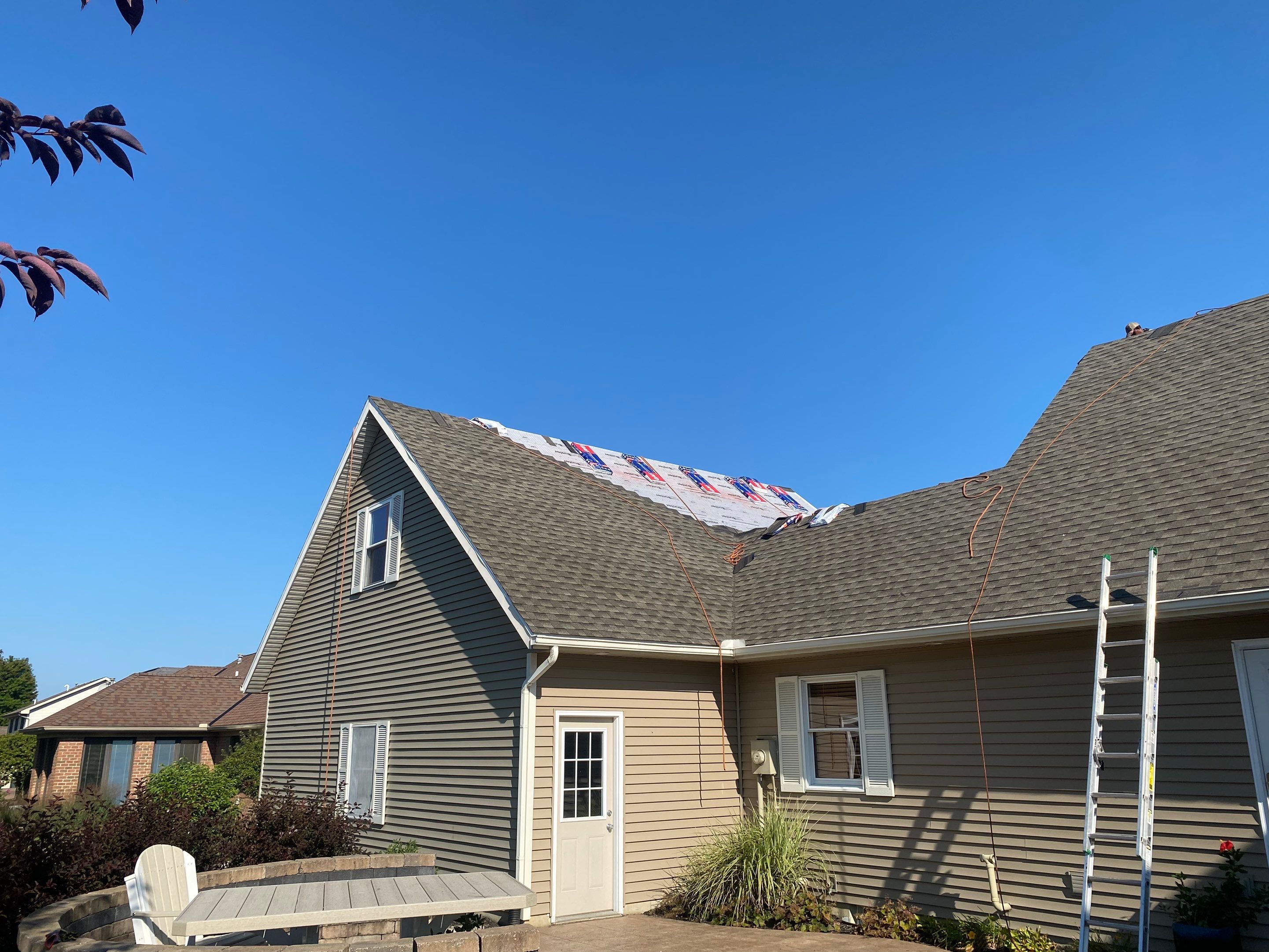 Residential Roofing Installation using GAF Timberline HDZ Weathered Wood by Nitro Roofing and Construction