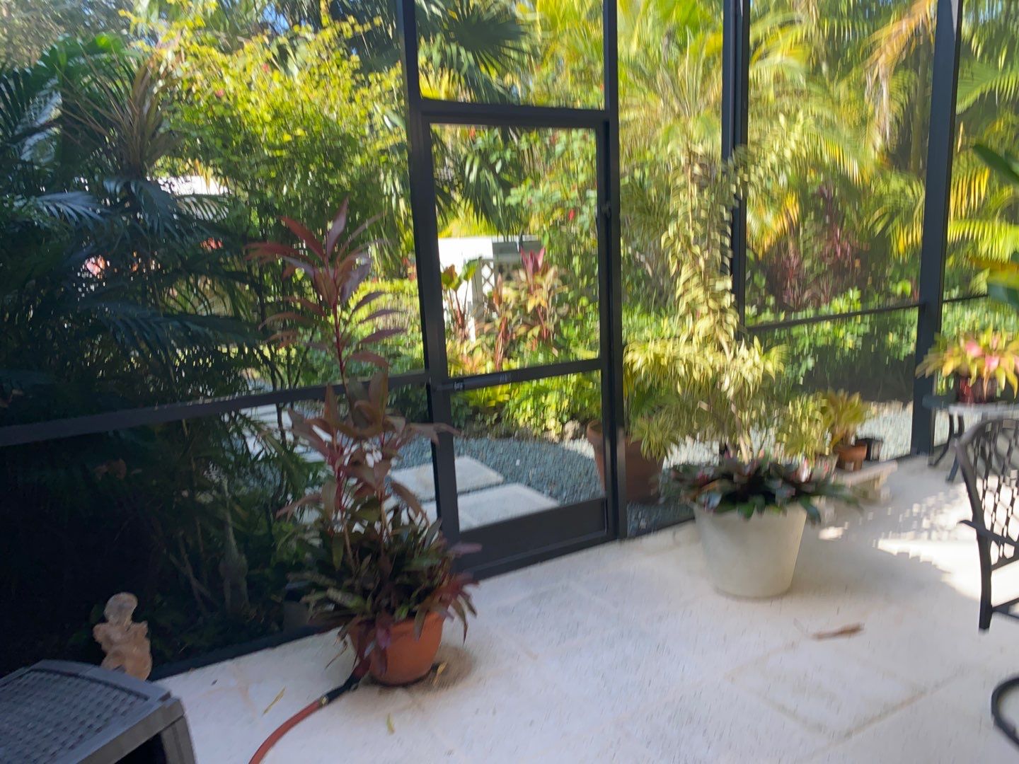 Tropical Residential Landscape in Pinecrest  by Nature's Dream Landscape and Tree Service
