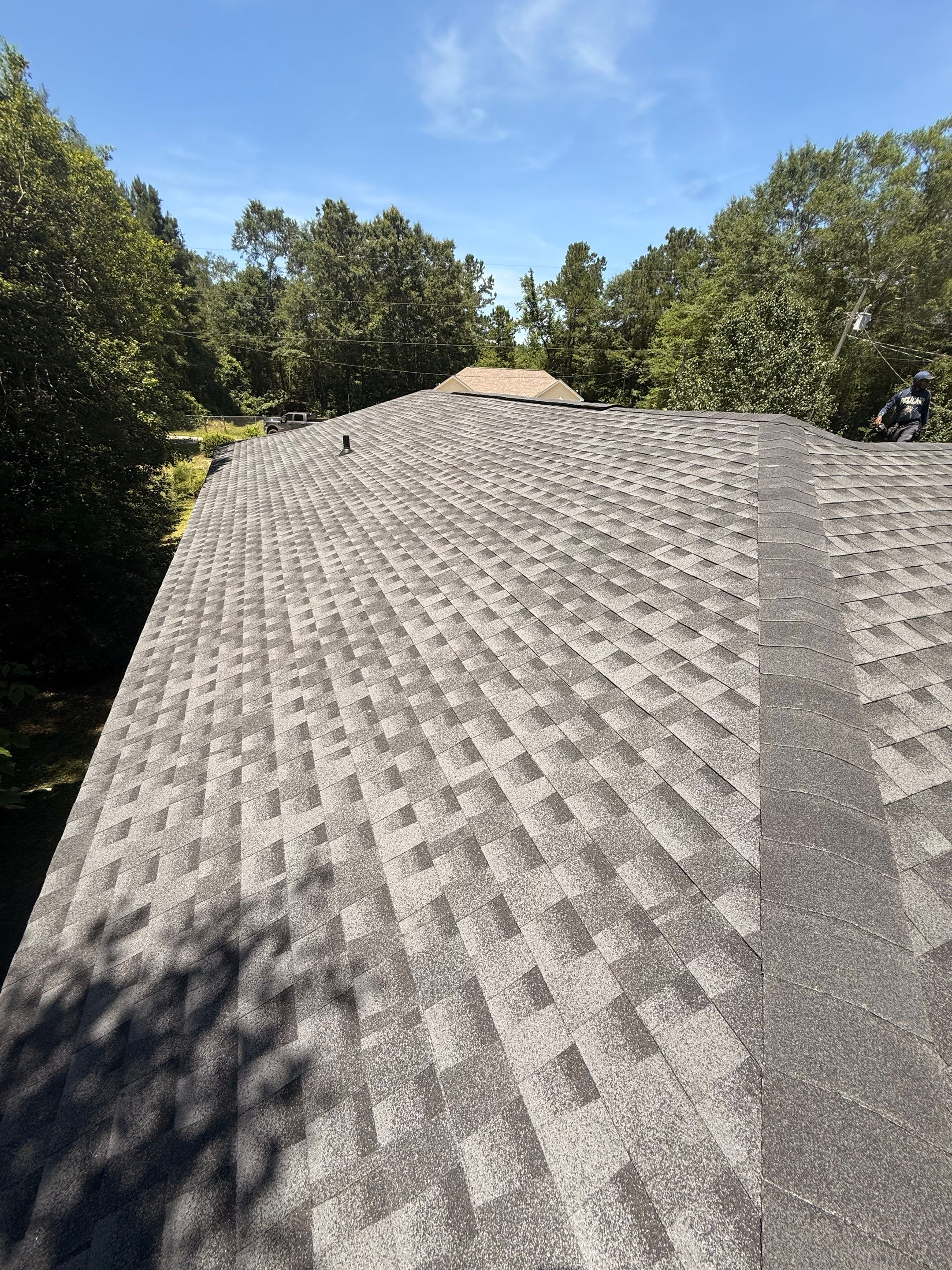 Full Architectural Shingle Roof Replacement Following Storm Damage in Wiggins by Frontline Roofing