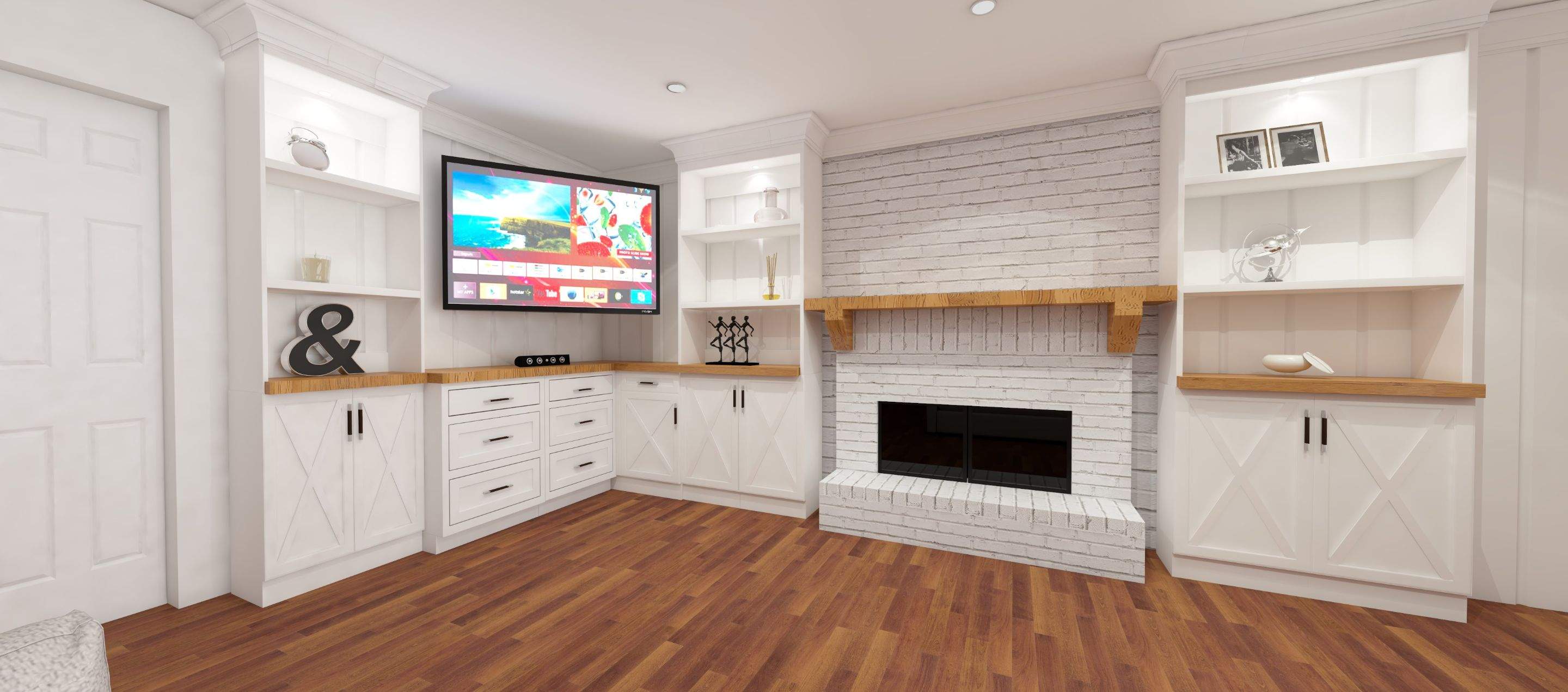 Kitchen Remodel using Cabinets by Home Concepts Construction