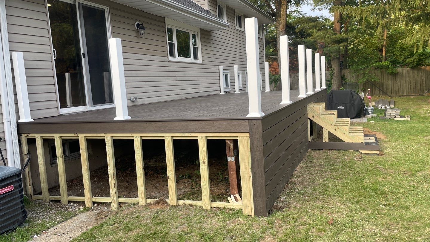 Deck Resurfacing in Tinton Falls, New Jersey by deck guardian