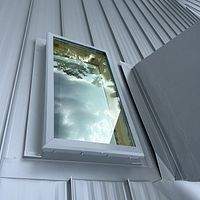 24ga 1.5" Mechanical Seam Pre-Weathered  by Total Roofing System The Metal Roof Experts