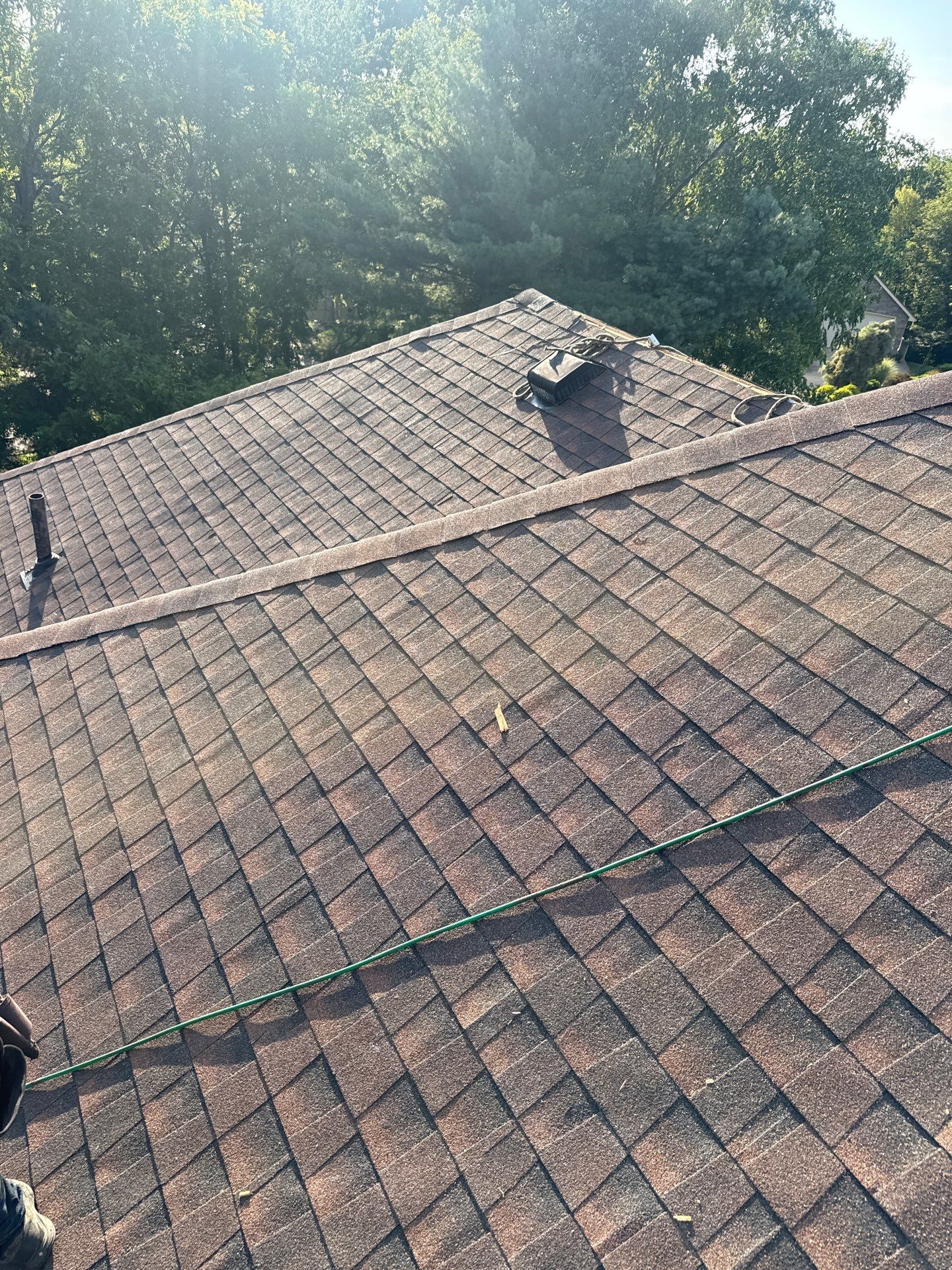 Residential Roofing Installation using GAF TImberline HDZ Hickory by Rainstoppers Roofing