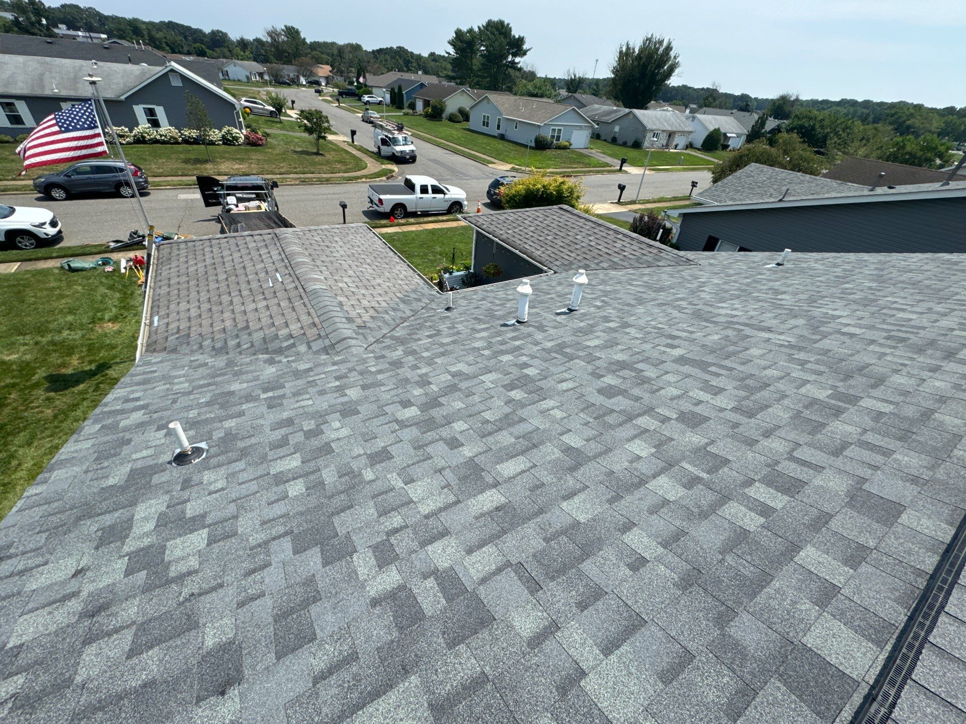 Silver Birch Shingles by Reimagine Roofing