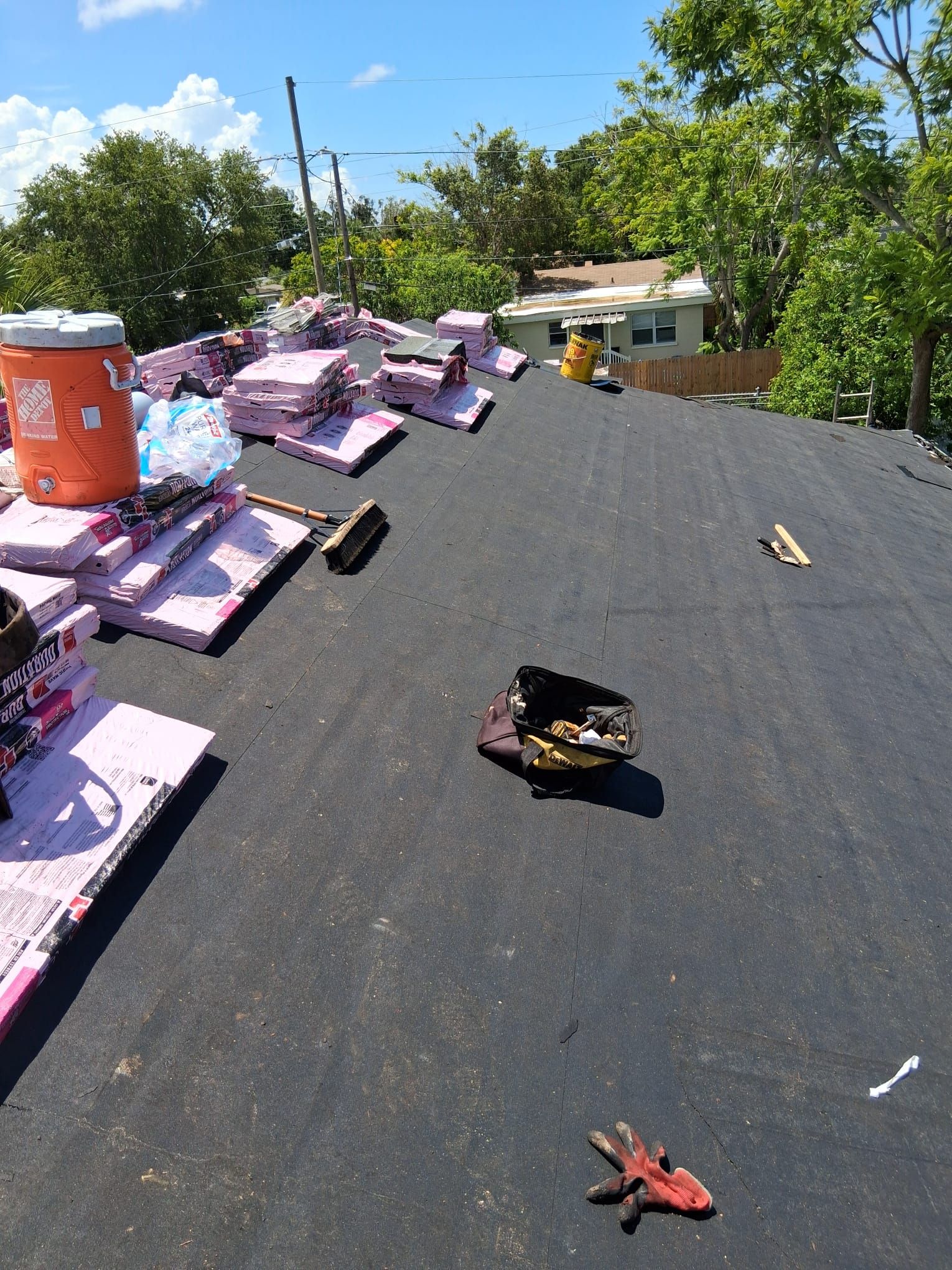 Project in St Pete 33711 by Mitchell Roofing Company LLC 