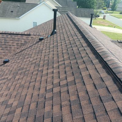 Burlington Residential Roof Replacement with Brown Architectural Shingles