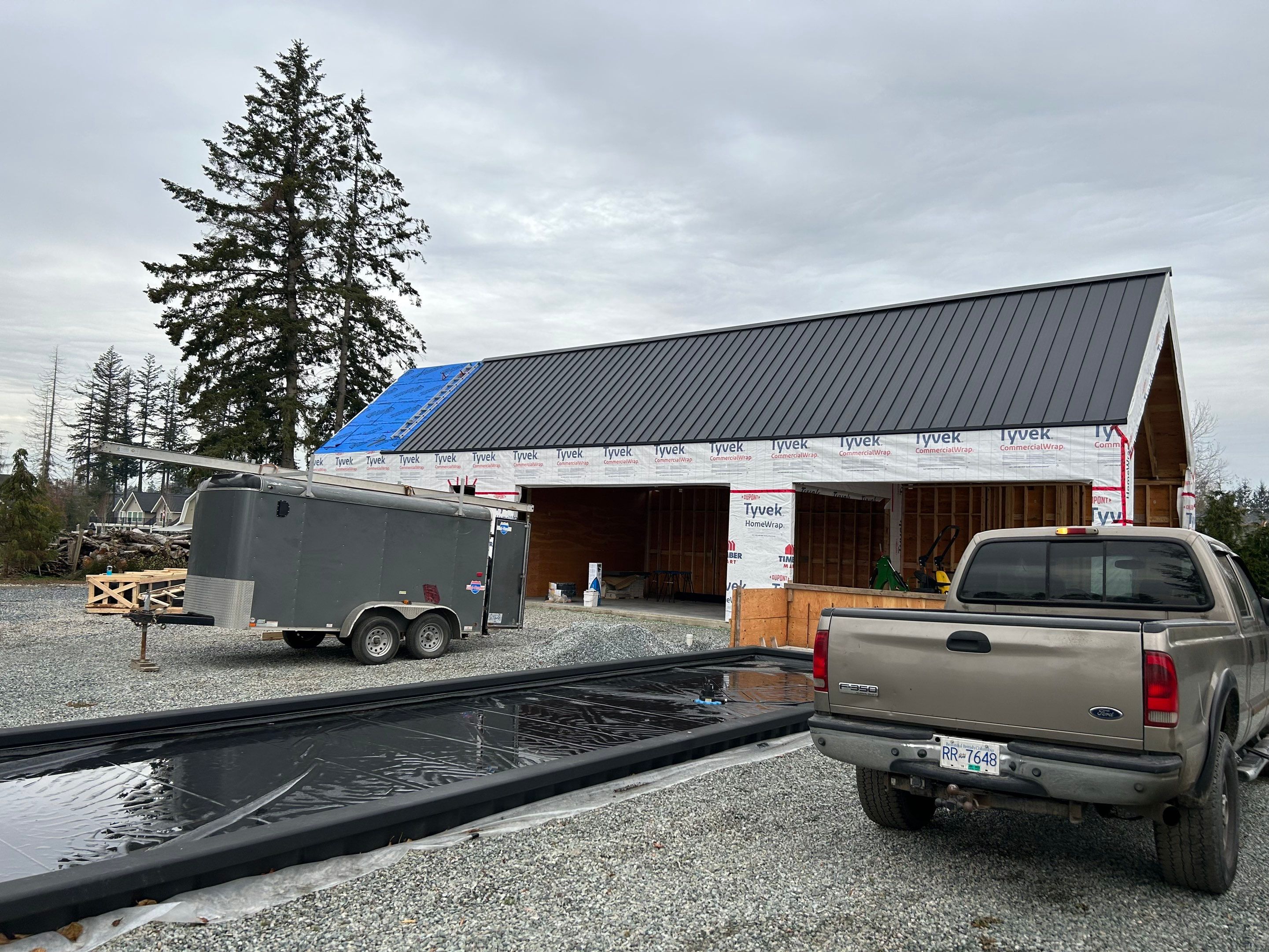 Residential Roofing and siding Installation using 12" Prolok metal  by Top Notch Roofing Inc