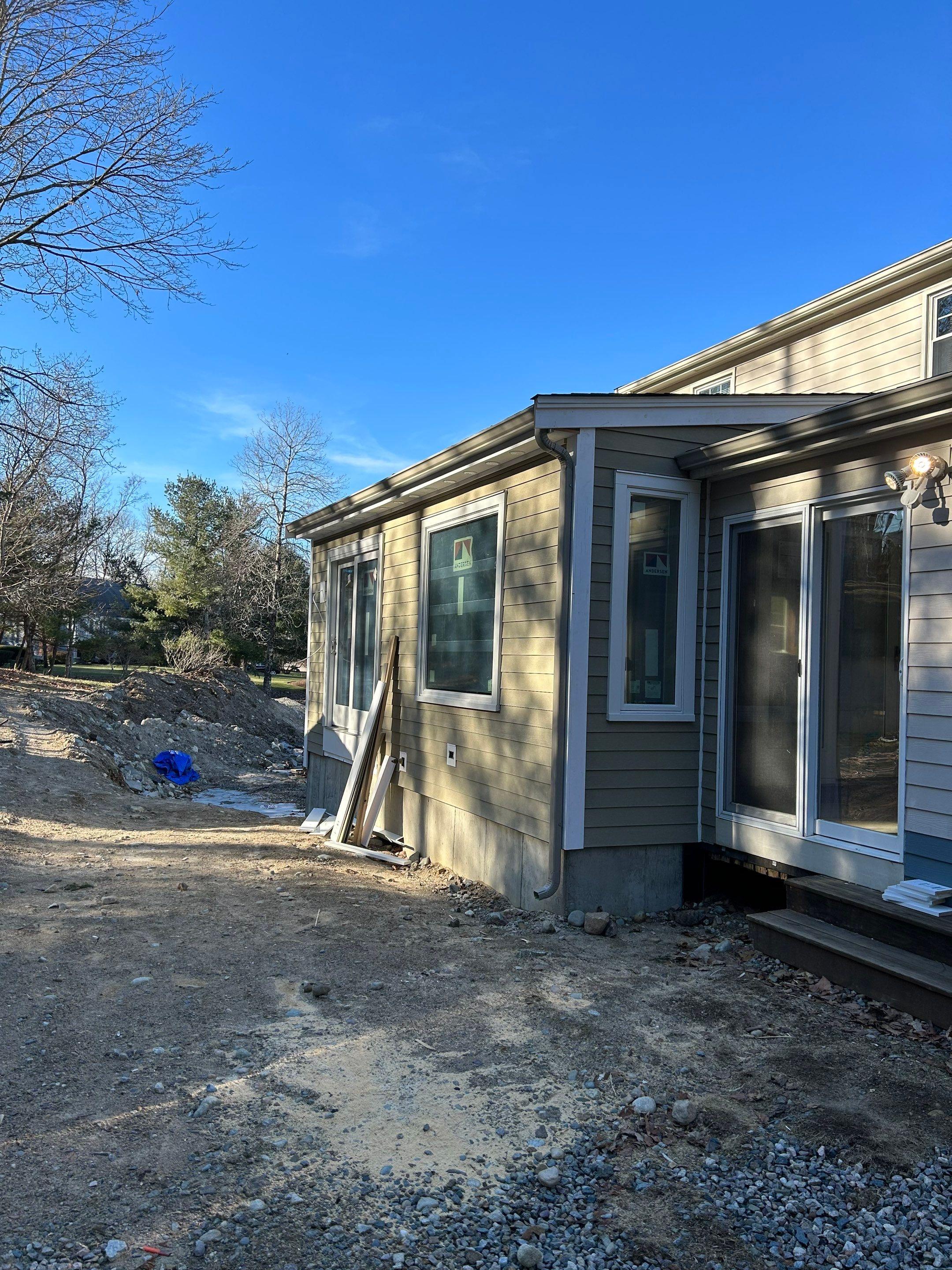 Foxboro, MA Gutter Installation using 5" K-Style Aluminum Gutter by Gutter Pro Enterprises