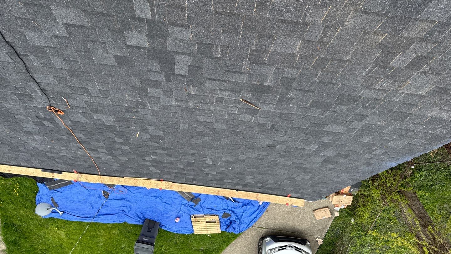 Roof Replacement using Owens Corning Onyx Black by 180 Contractors