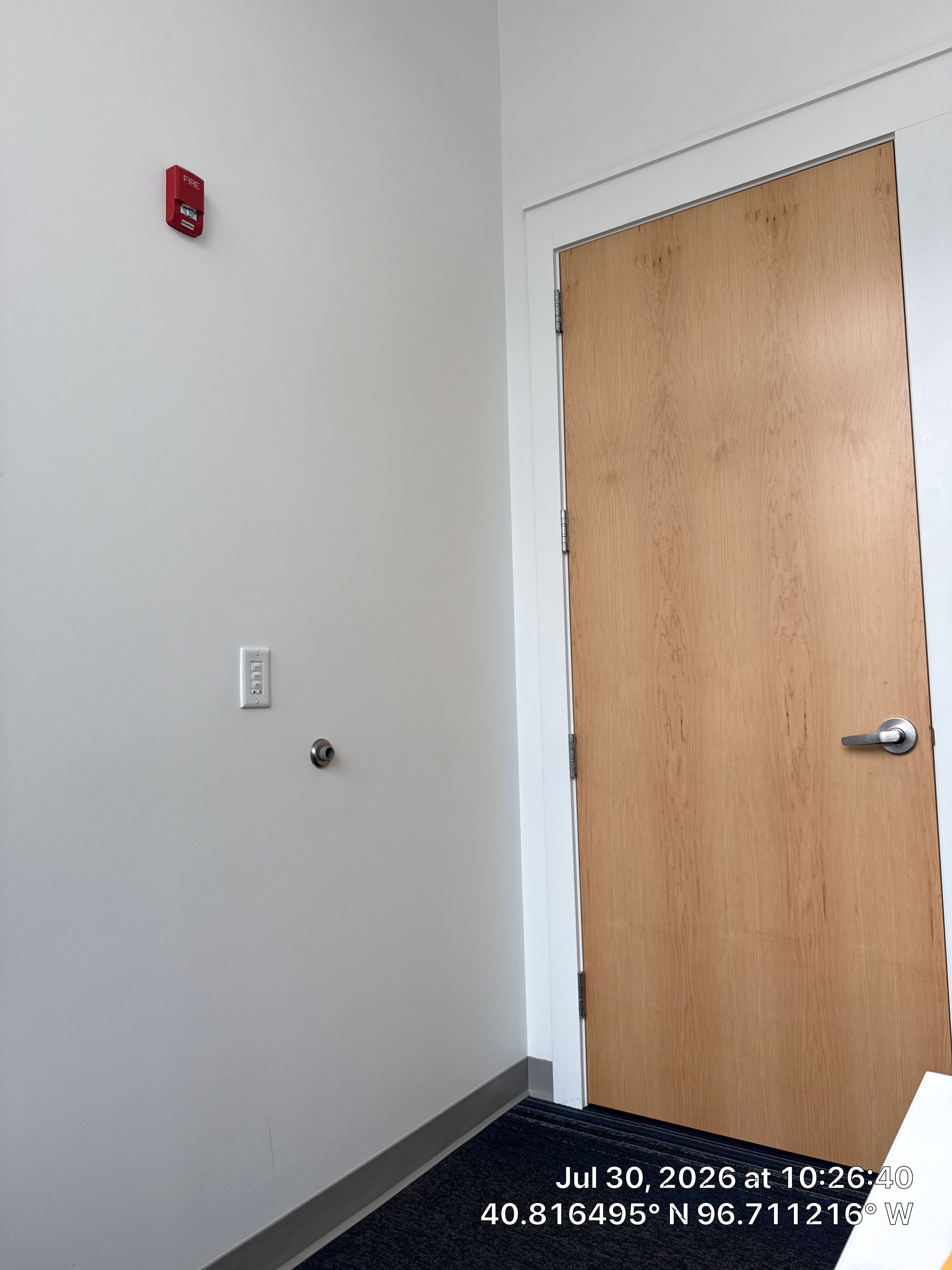 Interior Office Updates and Safety Equipment Installation in Lincoln by CompanyCam Sales Demo