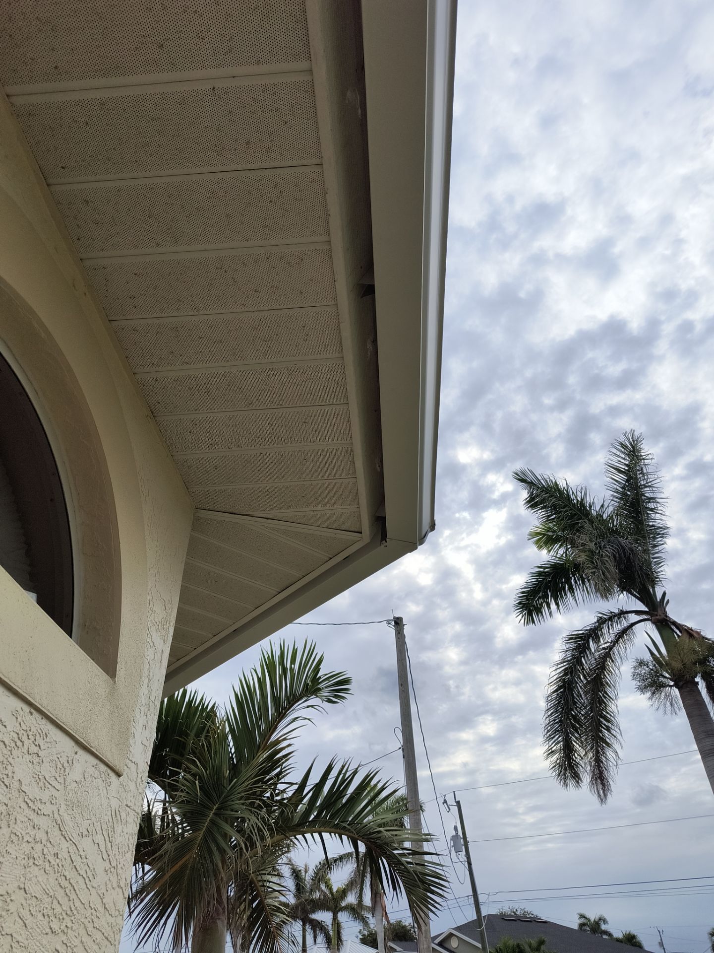 Gutter Installation Wedge in Cape Coral FL by Gutter Professors