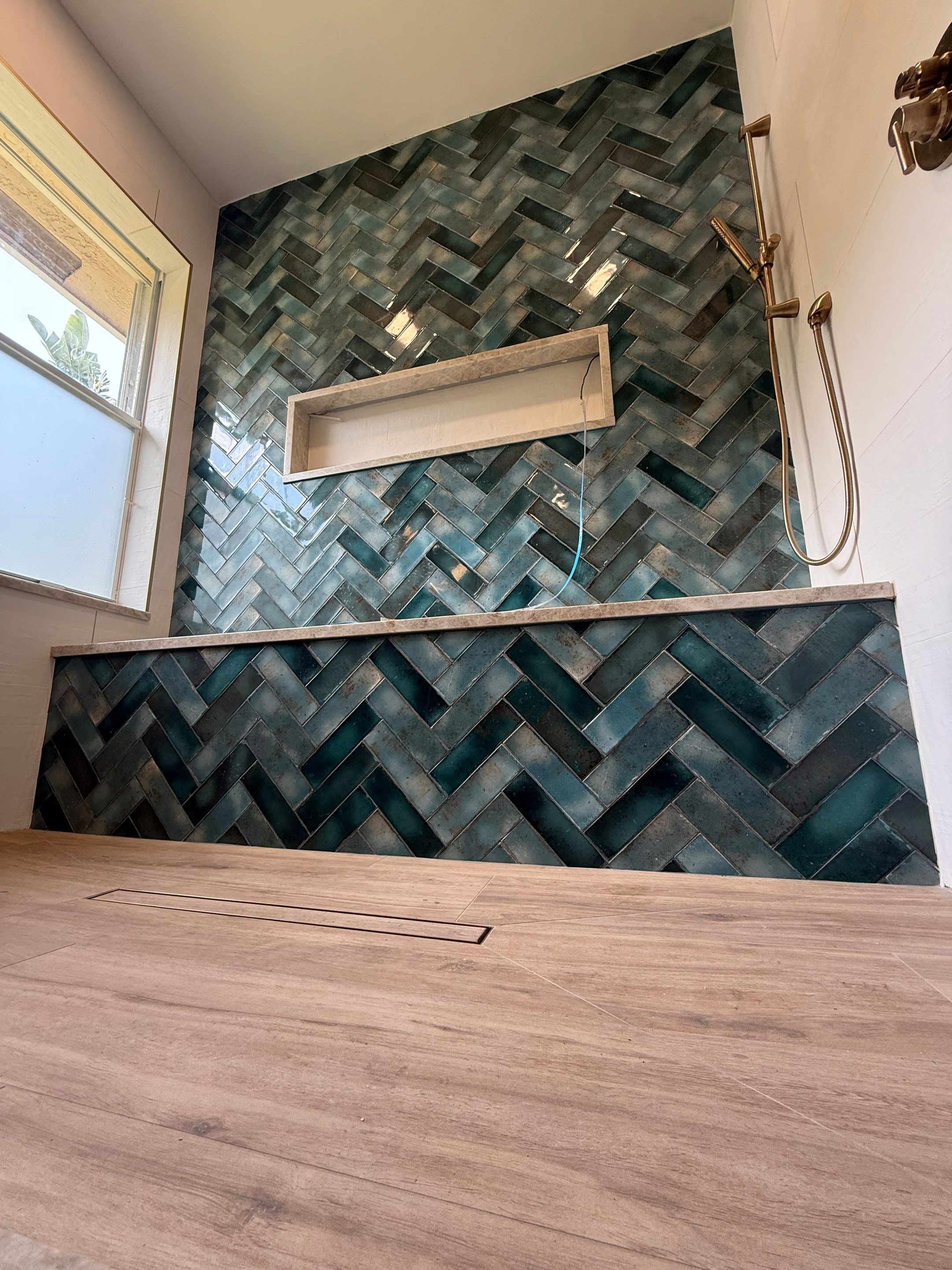 Master Bathroom, Main Floors & Powder Room - Delray Beach by Hevi Tile