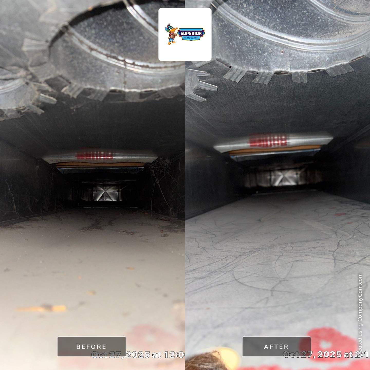 Air Duct Cleaning With a Vacuum Truck in Beaver Falls, PA by Superior Air Duct Cleaning