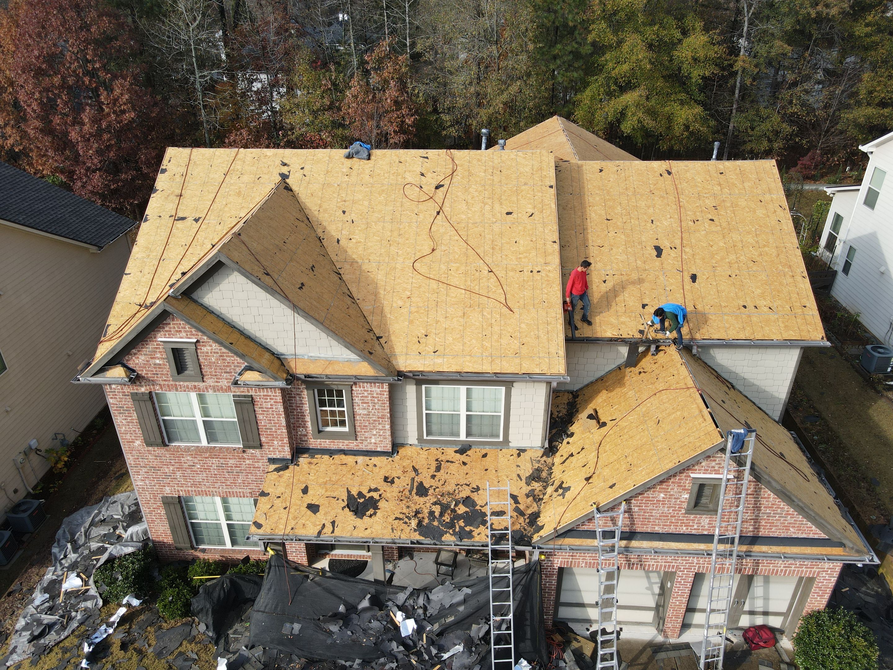 Residential Roofing Installation using Owens Corning by Inspector Roofing and Restoration