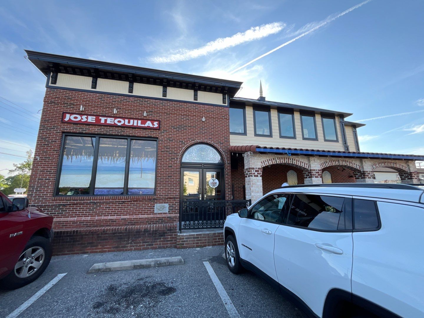 Roof painting, Jose Tequilas Norfolk, VA by AKK Painting LLC