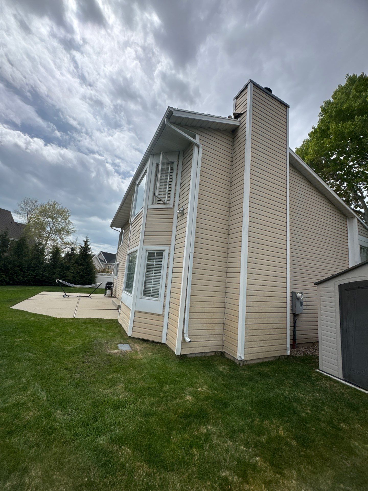 Project in Orem by Master Rain Gutters.