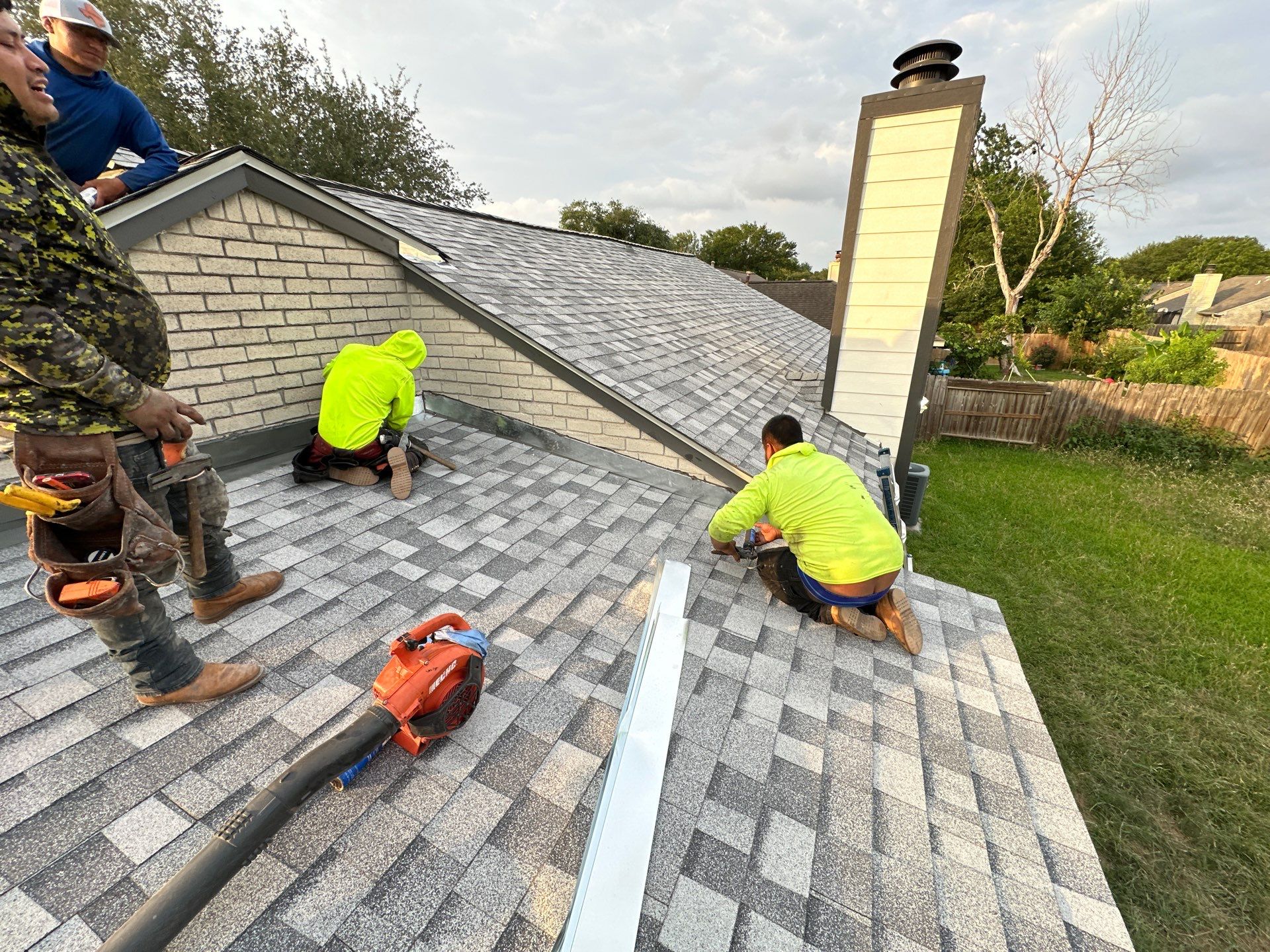Project in Katy by Motion Roofing