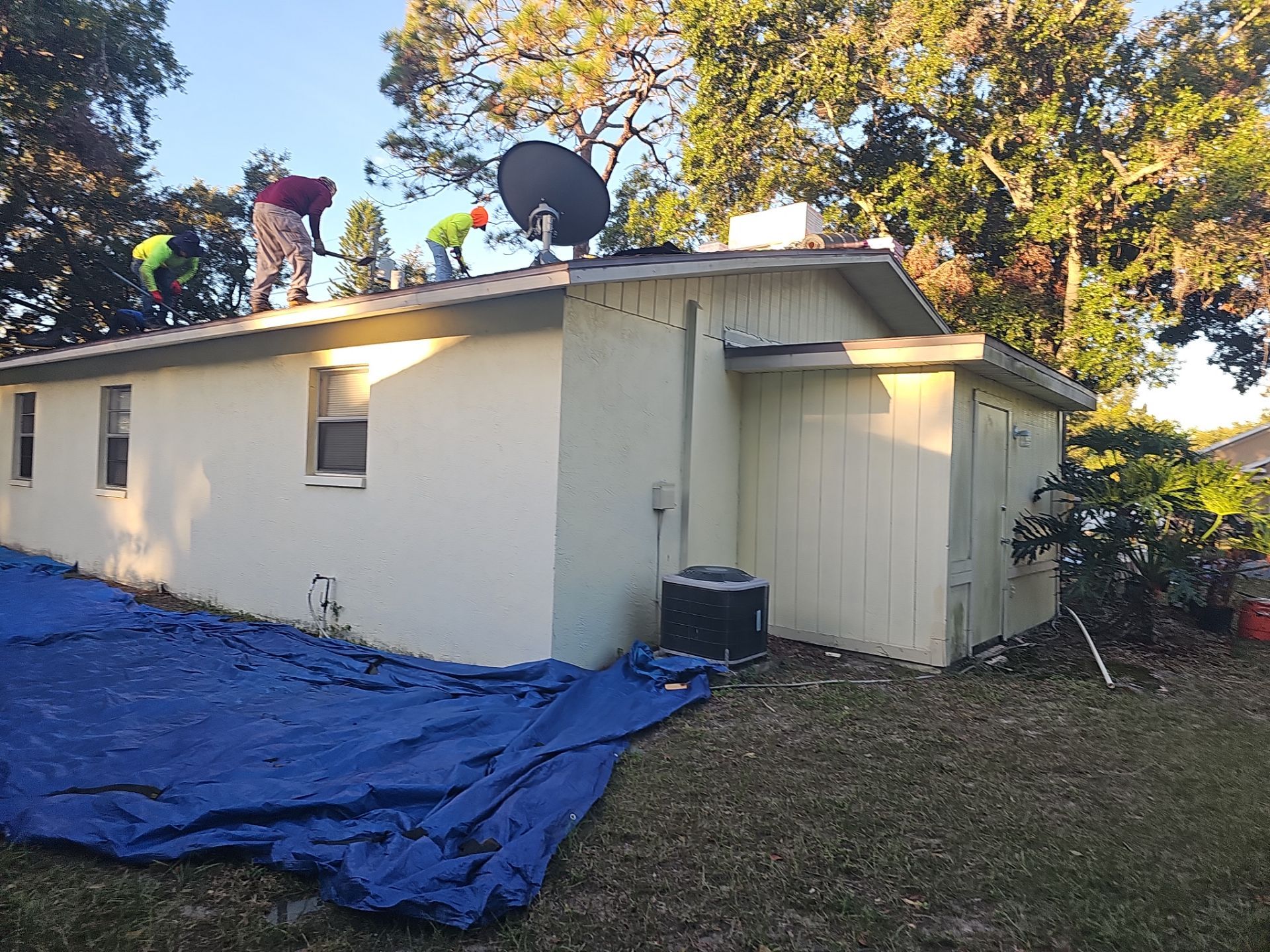 Project in Clearwater 33760 by Mitchell Roofing Company LLC