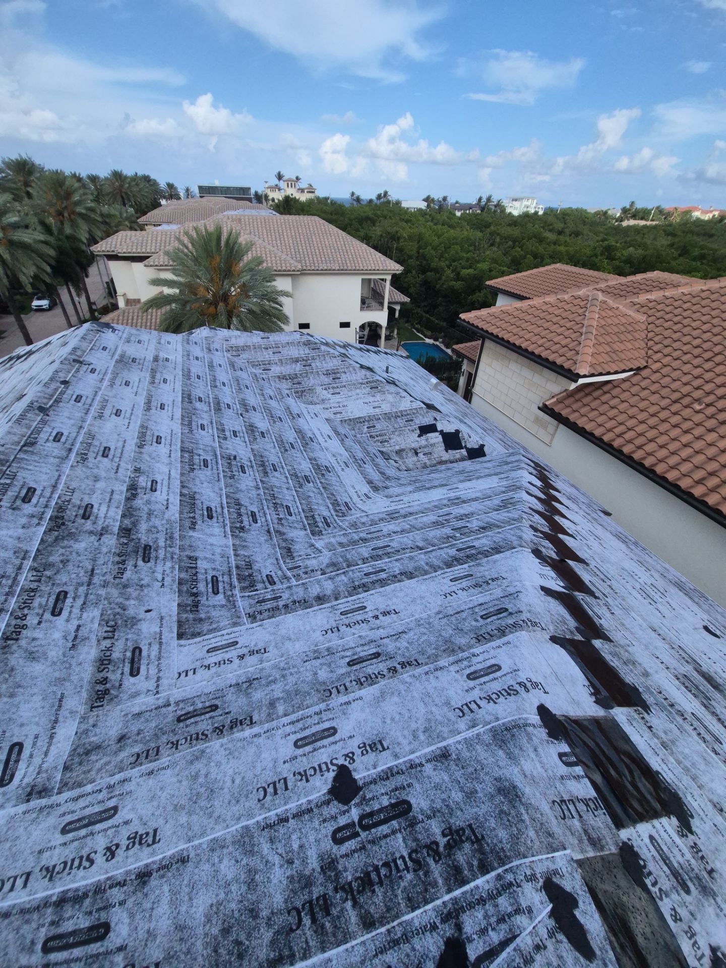 Residential Roofing Installation using Crown by BLUES BROTHERS ROOFING