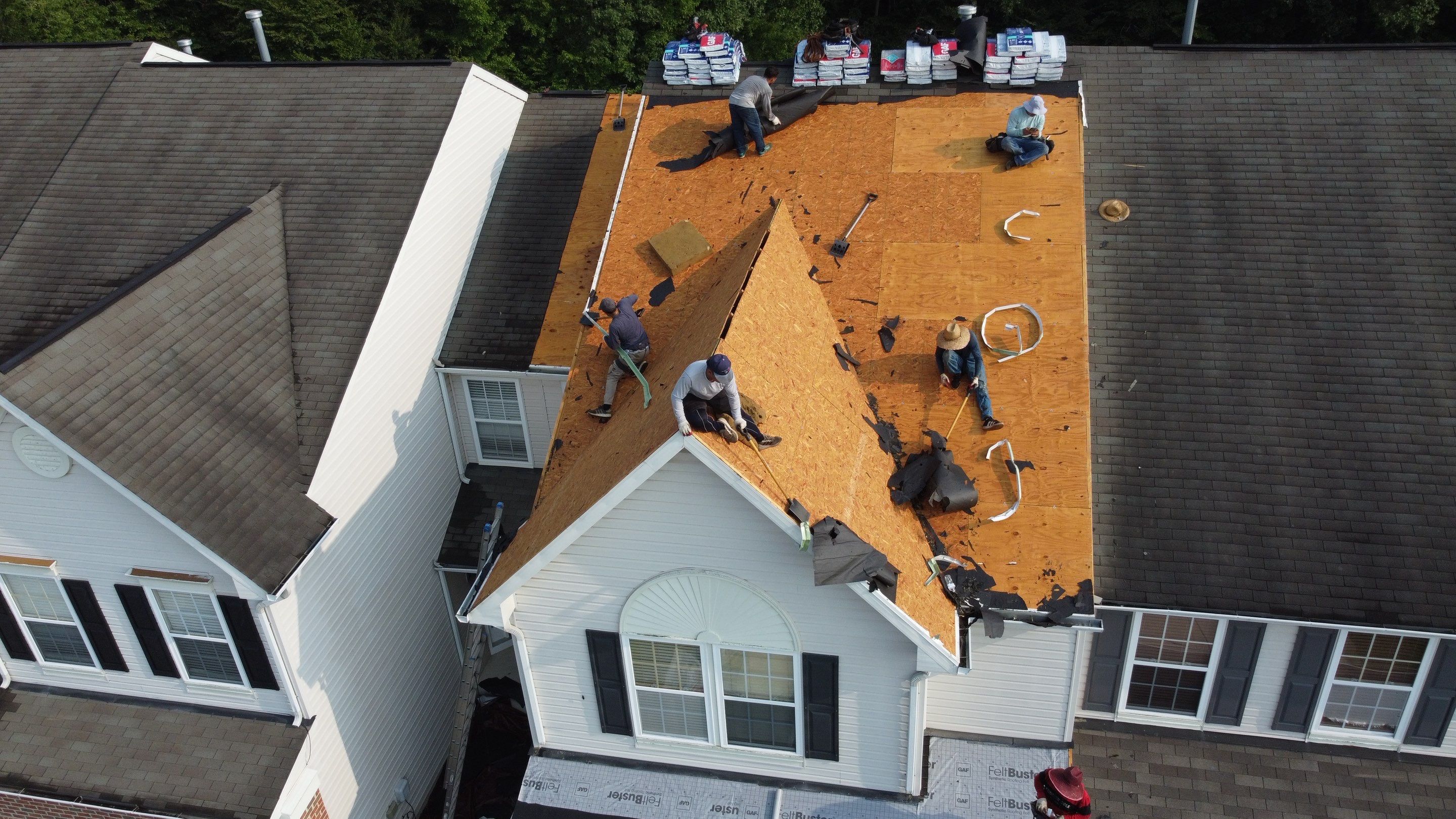 Residential Roofing Installation using GAF Timberline HDZ by Matter Roofing & Construction