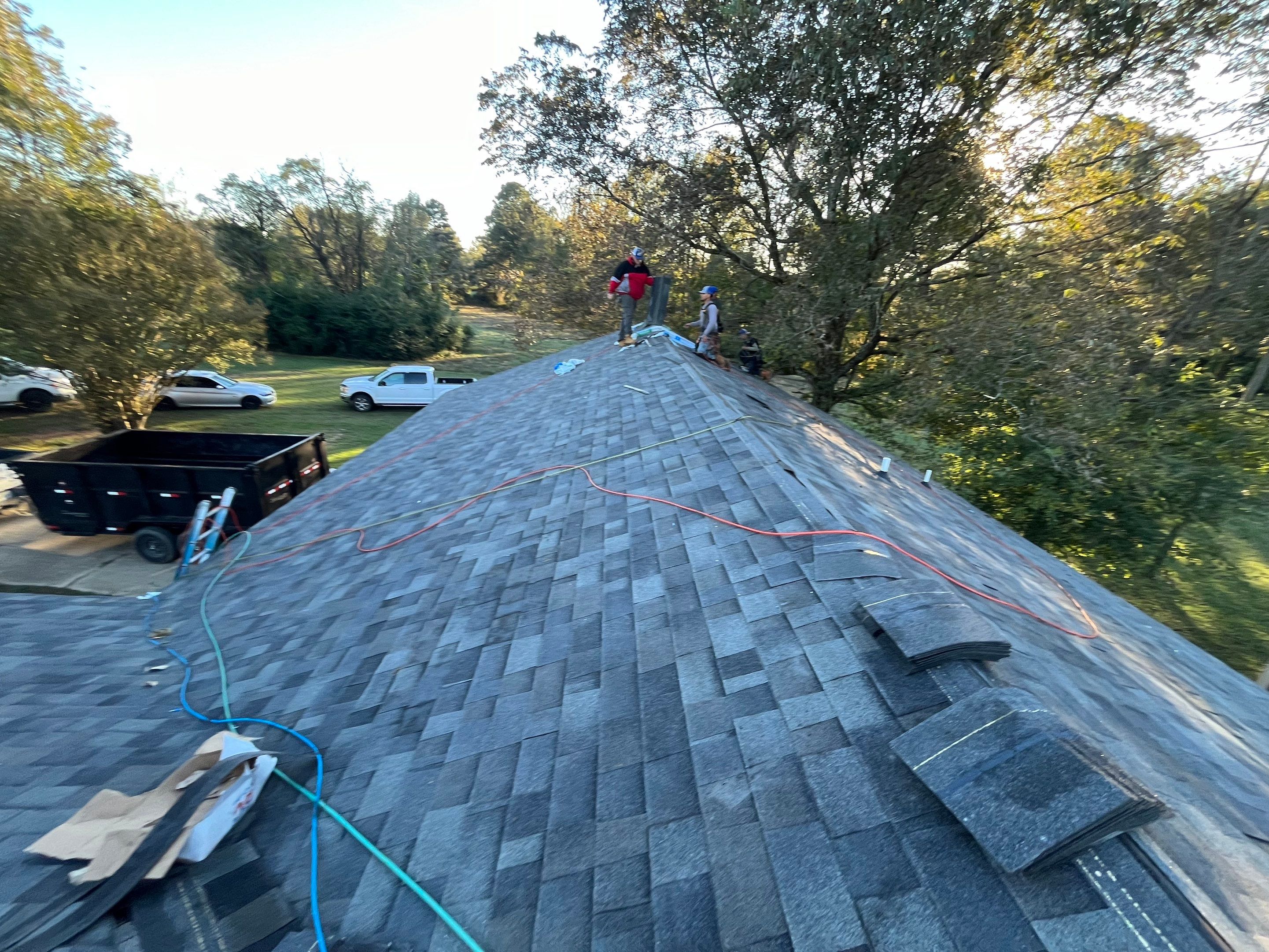 Residential Roofing Repair using Malarkey Vista: Storm Gray by Hostetler Roofing