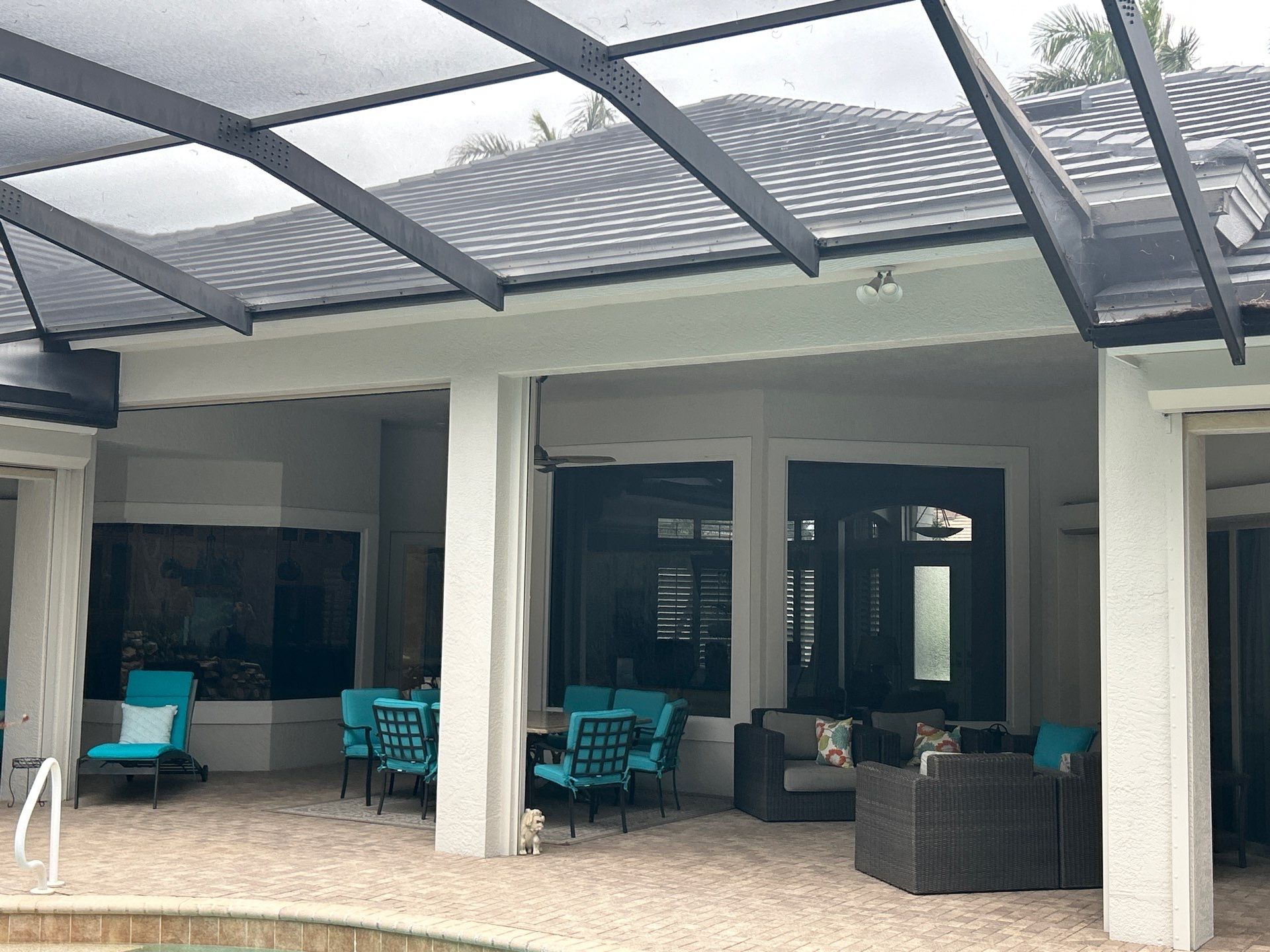 7-Inch Seamless Gutters for Luxury Homes in Naples FL by Gutter Professors