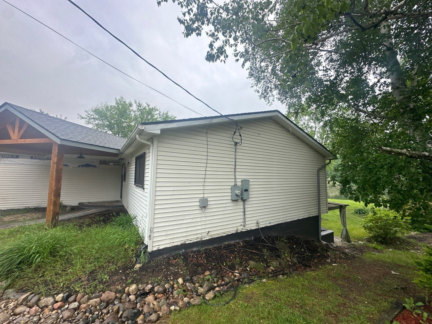 Siding Replacement using Alside Gray Oak by 180 Contractors