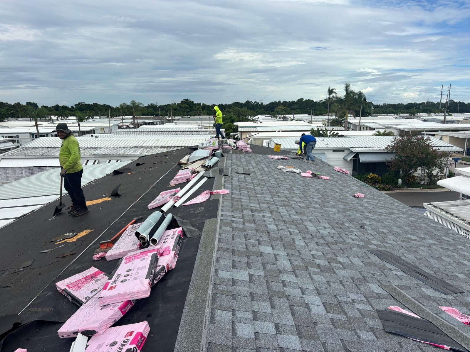Project in Pinellas Park 33781 by Mitchell Roofing Company LLC