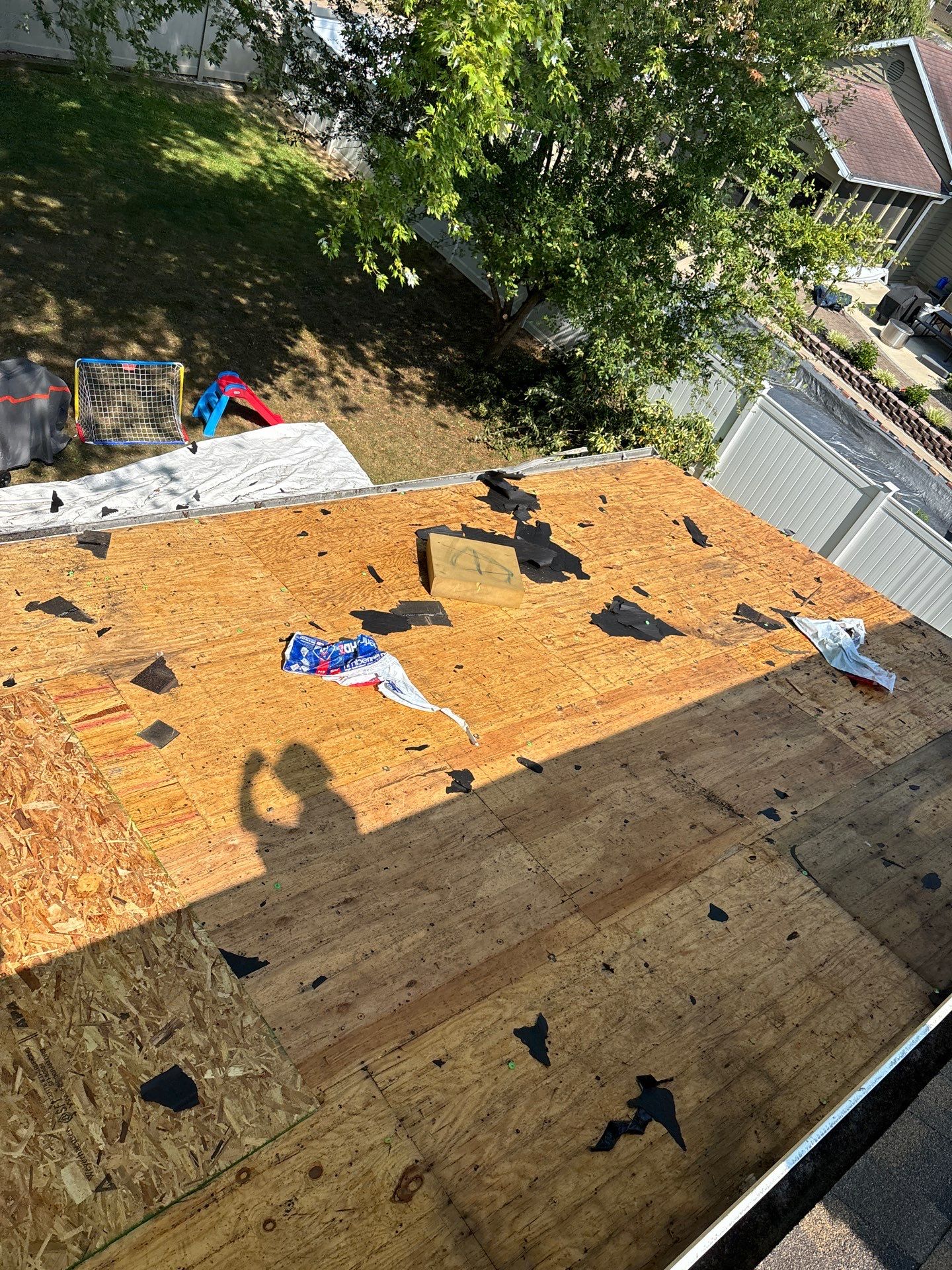 Residential Roofing Installation using GAF Timberline HDZ by Rainstoppers Roofing