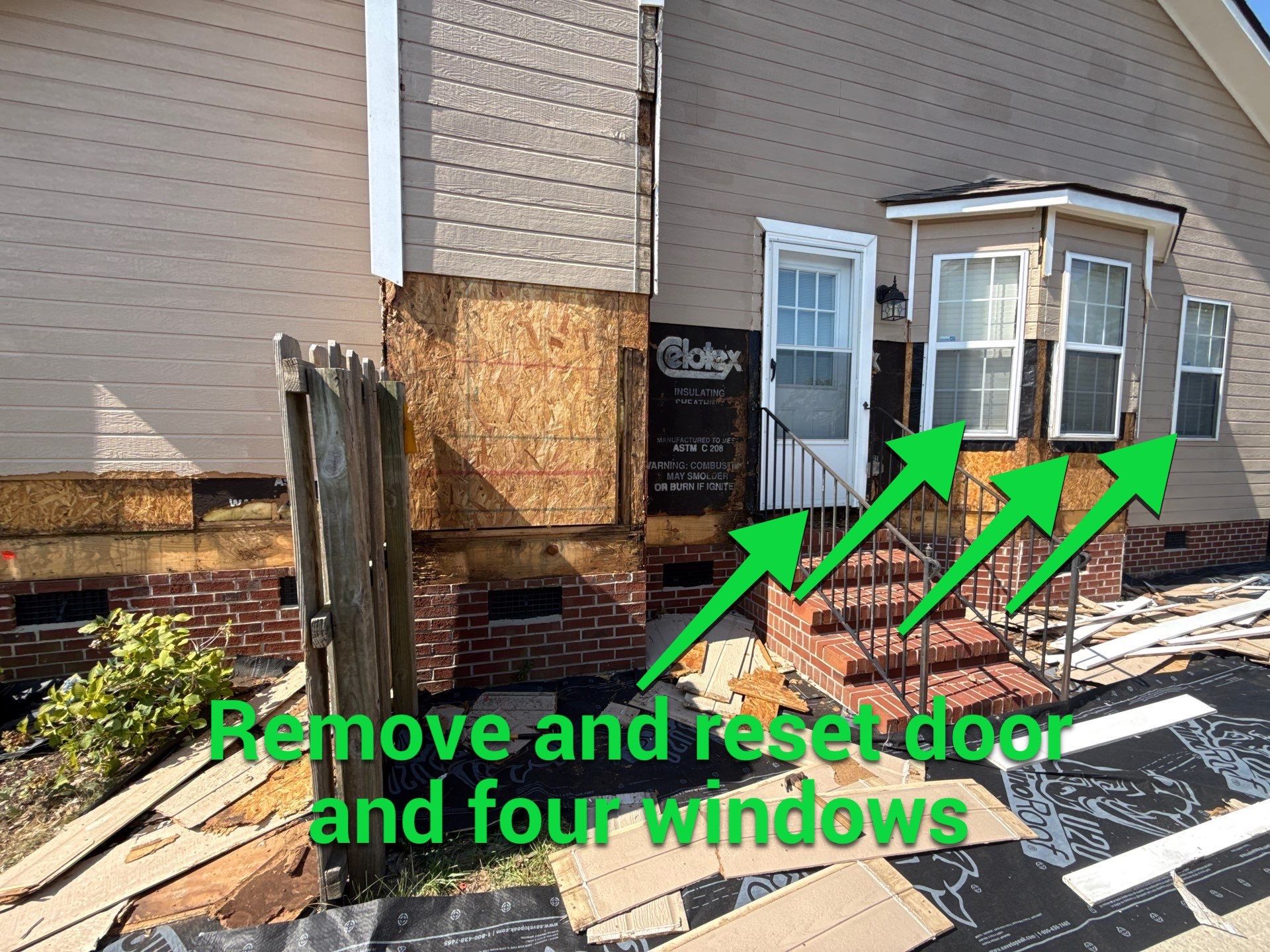 Rot Repair  by Karcher Roofing & Construction