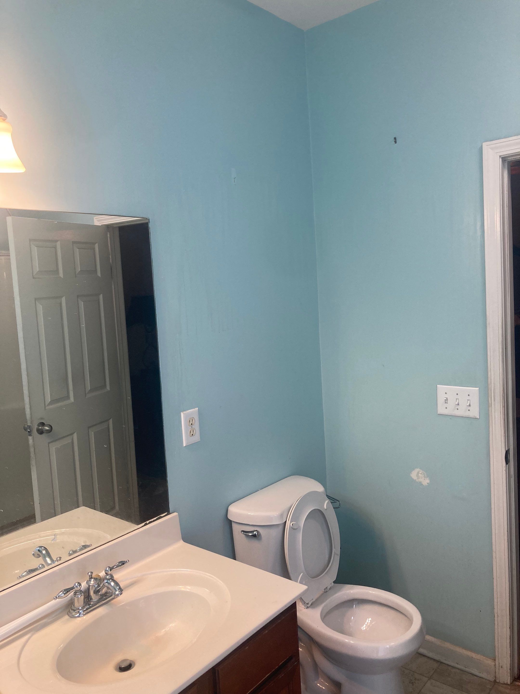 Beautiful new custom tile shower, tub surround and accent walls by Footprints Floors of Nashville
