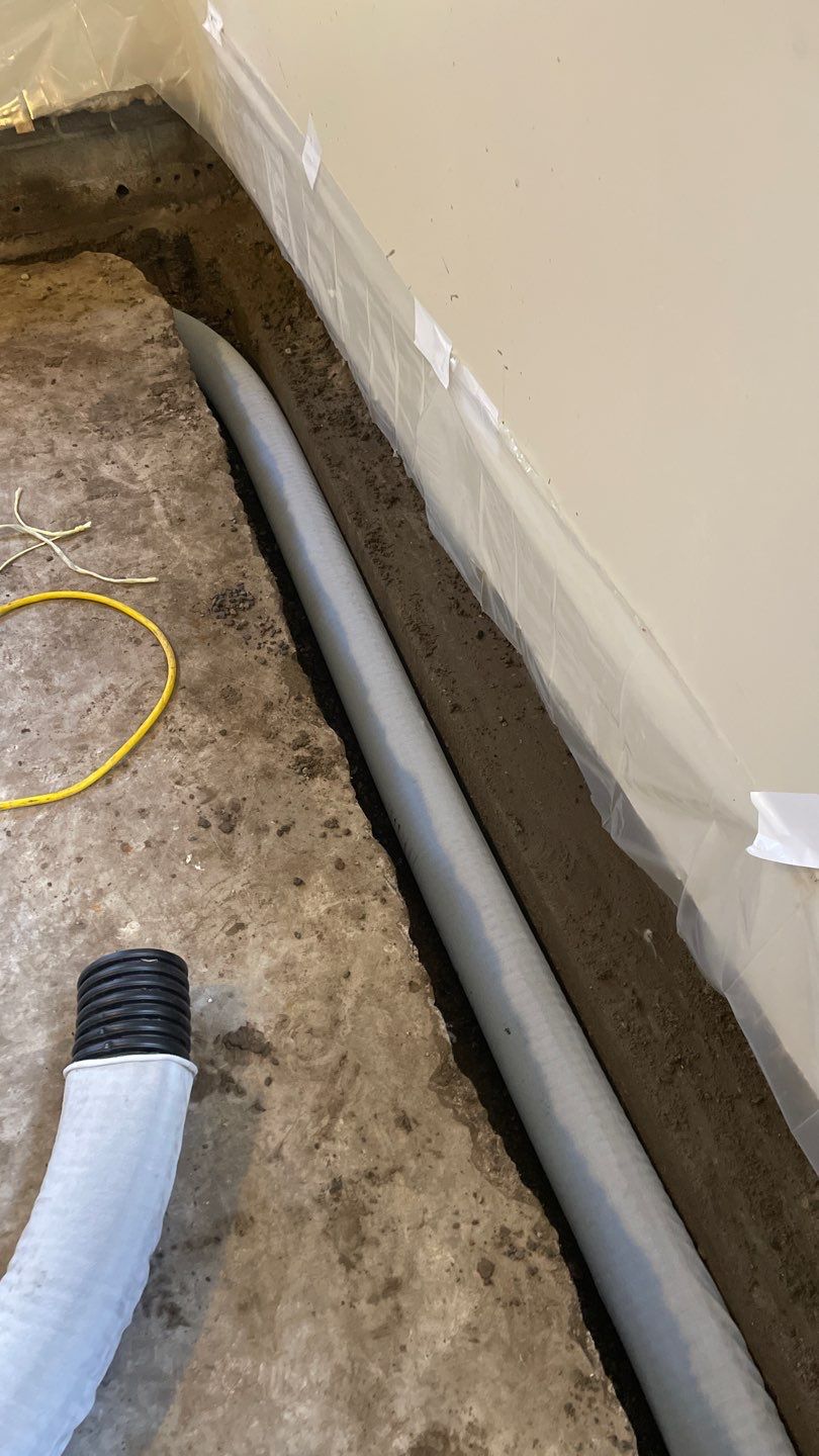Interior Drain Tile & Sump Pump in Lino Lakes, MN by Waterproofing Northeast