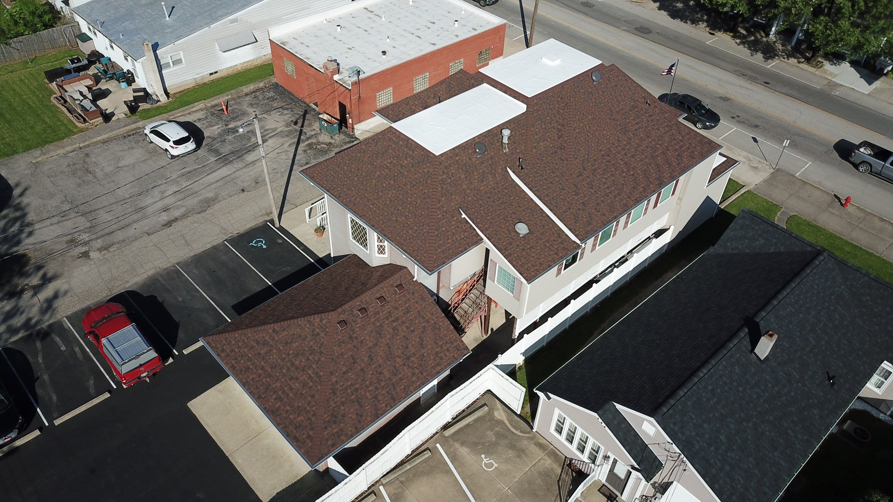 Commercial Roofing Installation using Duration Series Shingles - Brownwood by RoofX