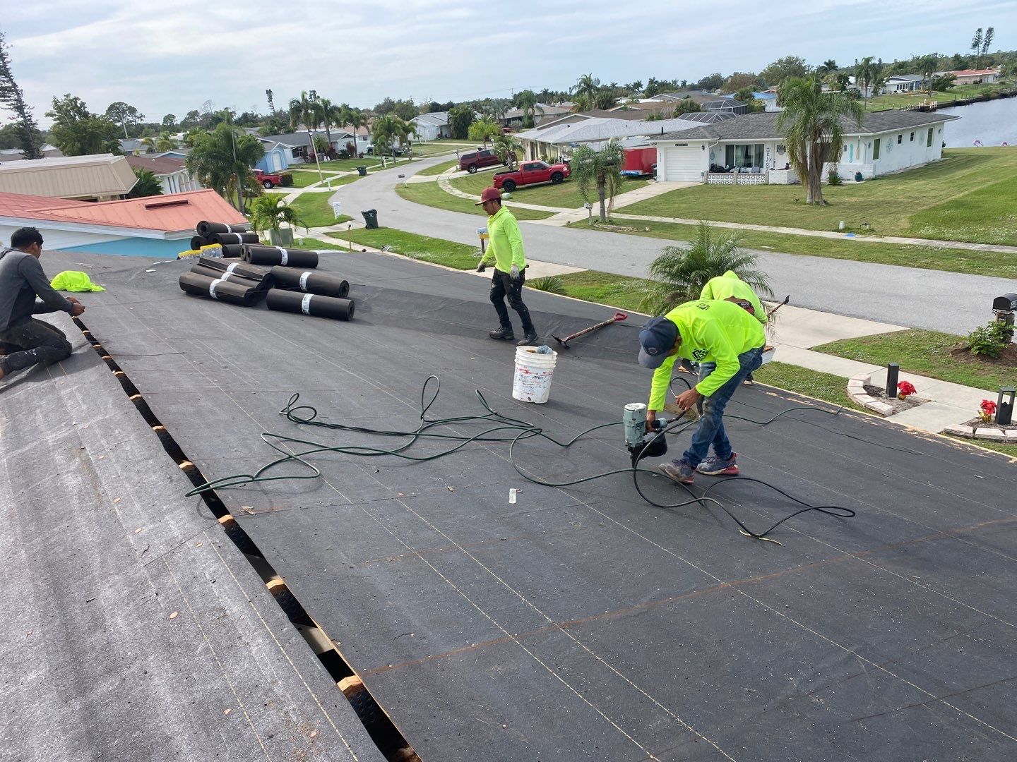 Residential Brava Spanish Tile Install in North Port, Florida by International Roofing