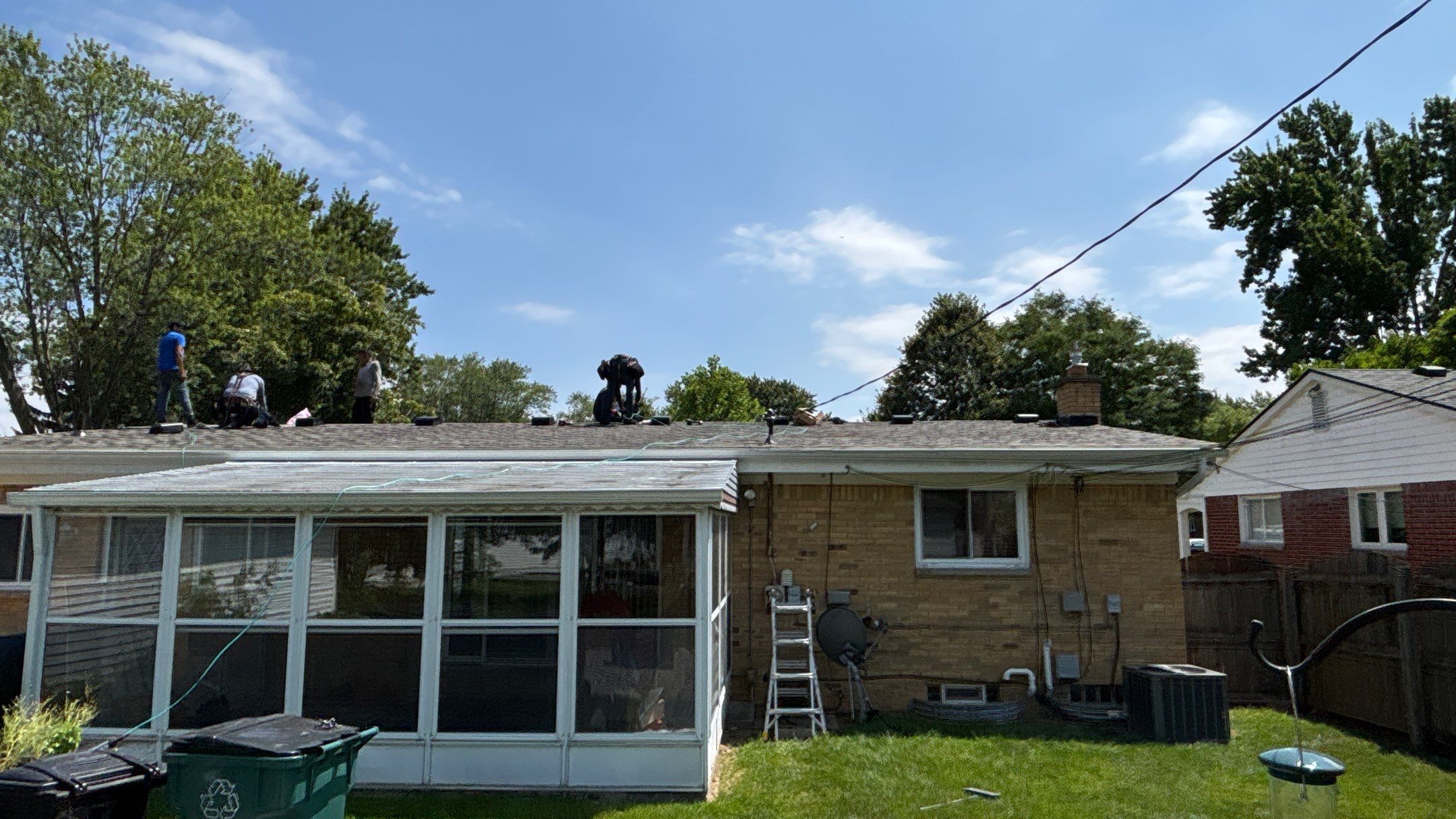 Roof Replacement using Owens Corning Driftwood by 180 Contractors