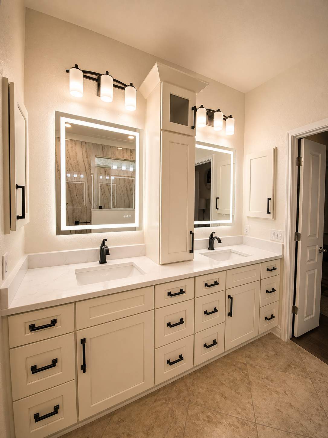 Alamo Ranch Master Bathroom Remodel | Spacious Walk-In Shower Transformation by Legacy Bath and Kitchen