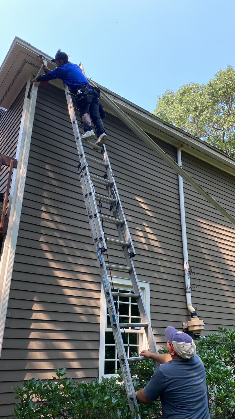 Residential Roofing Installation using Owens Corning Duration Driftwood by A Plus Exterior