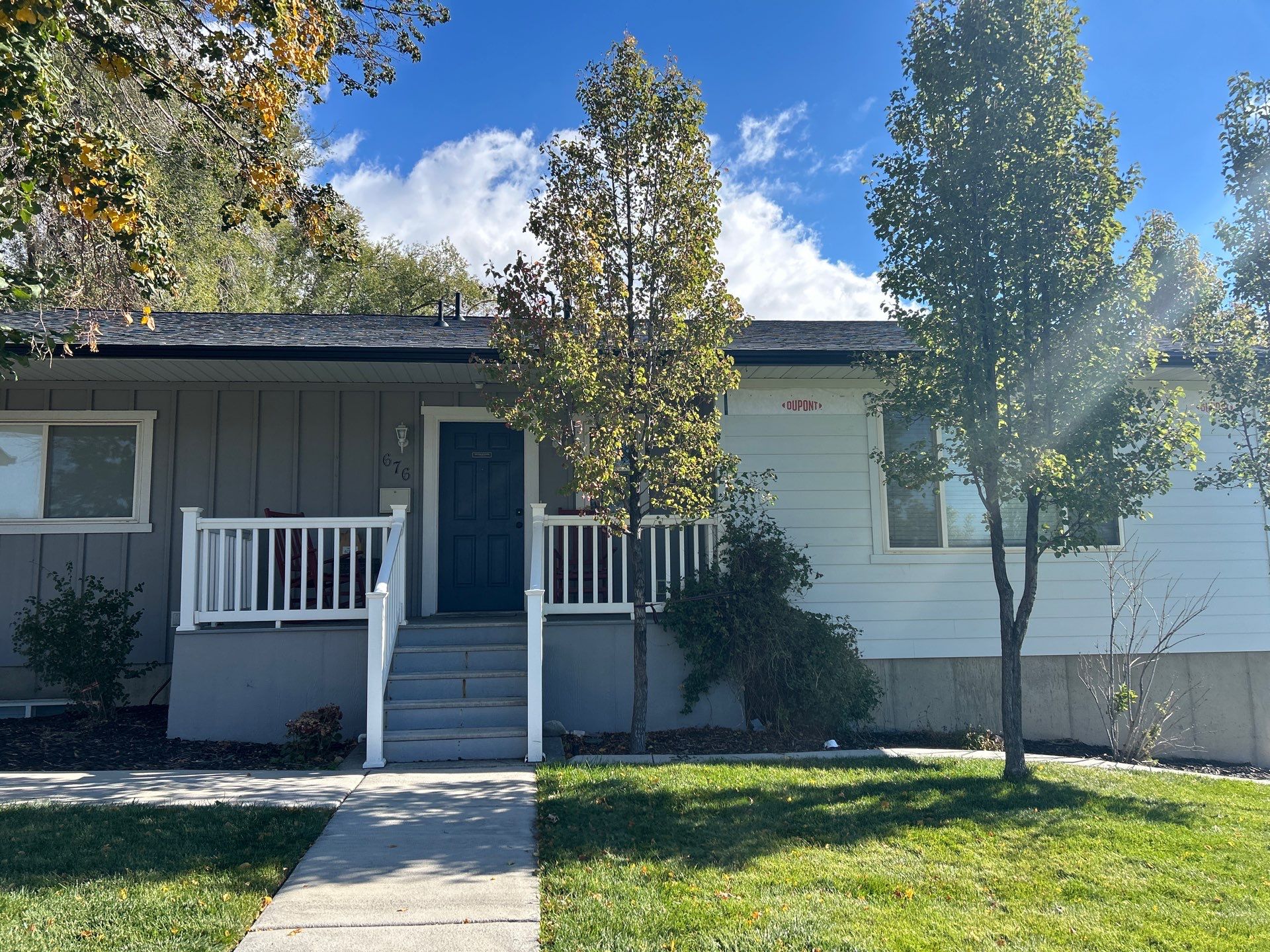 Lindon | Complete Vinyl to Hardie Conversion | Arctic White by Ideal Siding Utah