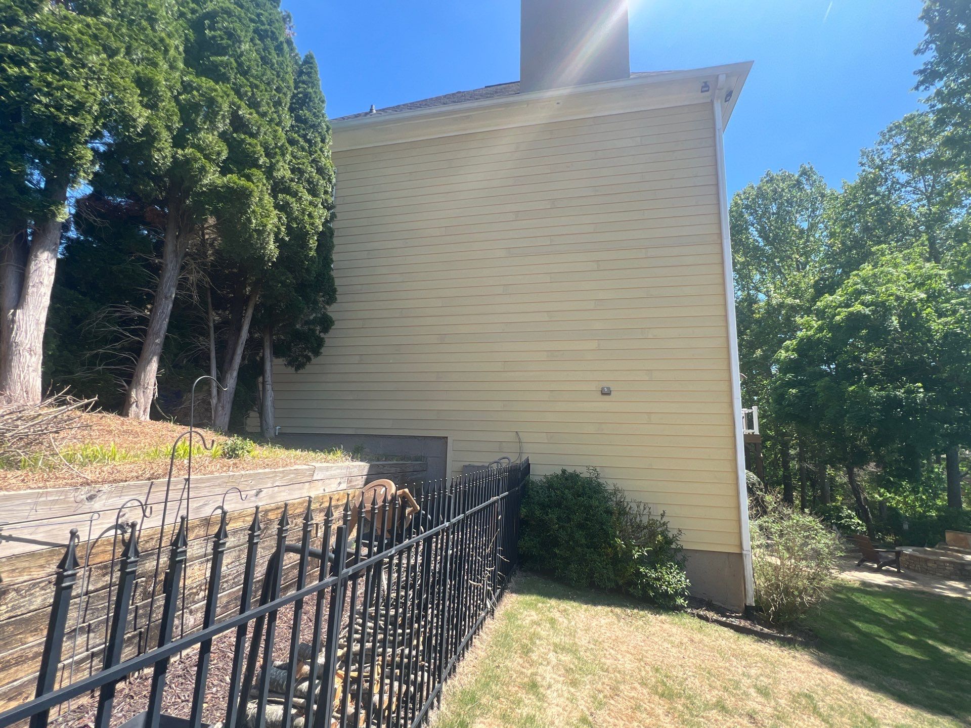 Full Exterior Siding Replacement and Stone Veneer Installation in Roswell by Swift Home Renovations