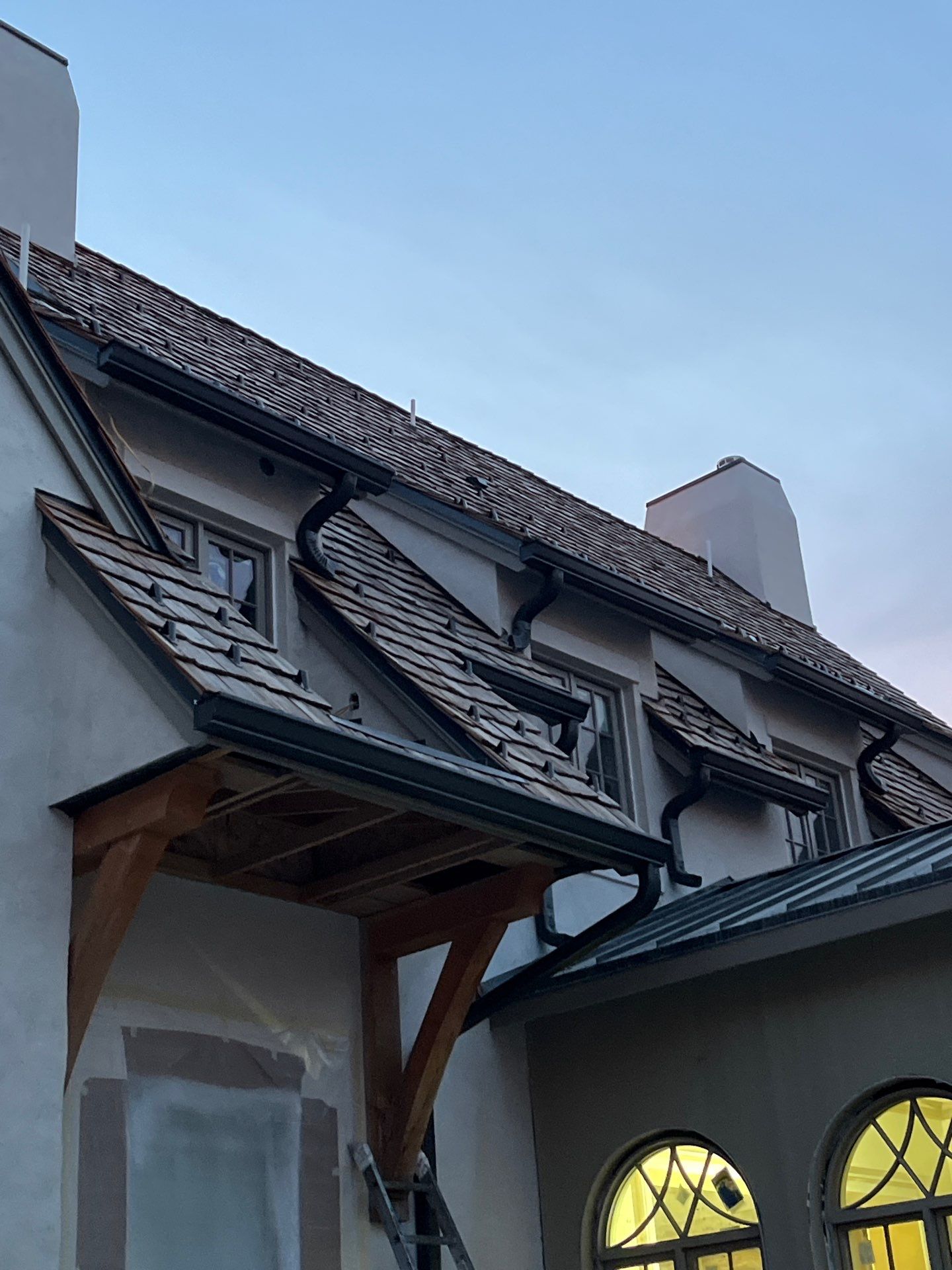 Project in Mapleton by Master Rain Gutters.