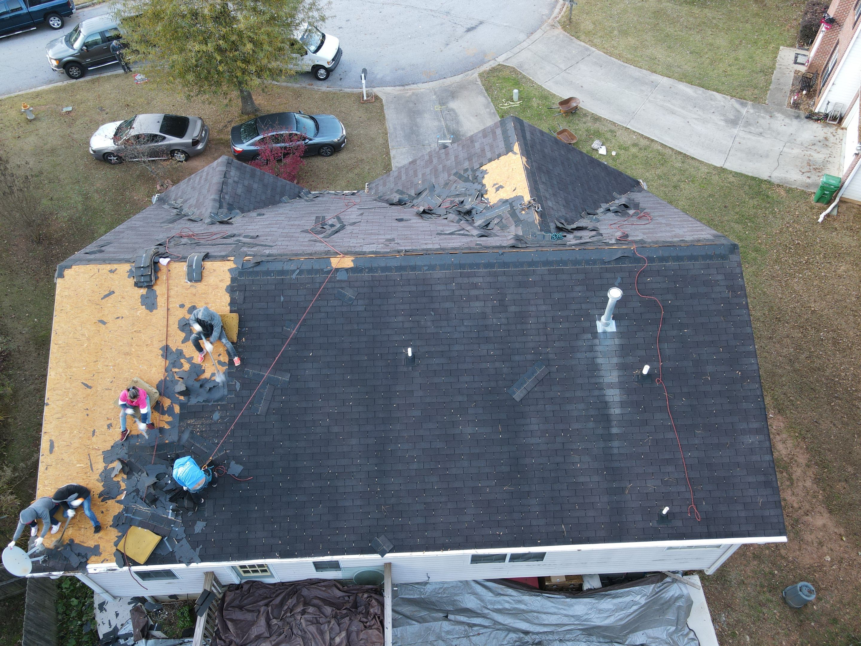 Residential Roofing Installation using Owens Corning by Inspector Roofing and Restoration