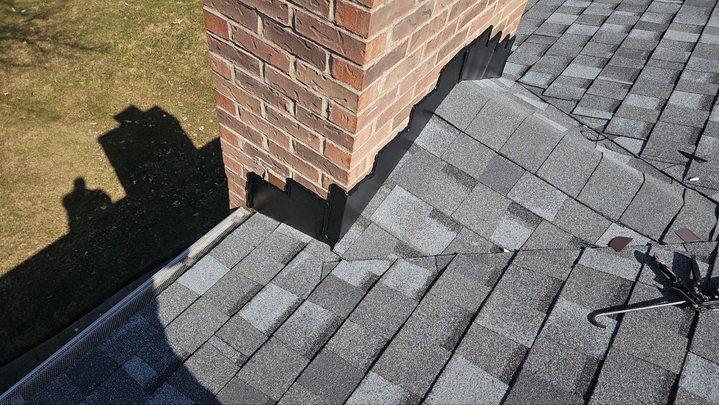 Atlas Pinnacle, Color, Coastal Granite, Drip Edge, Color, Black by Eagle Eye Roofing
