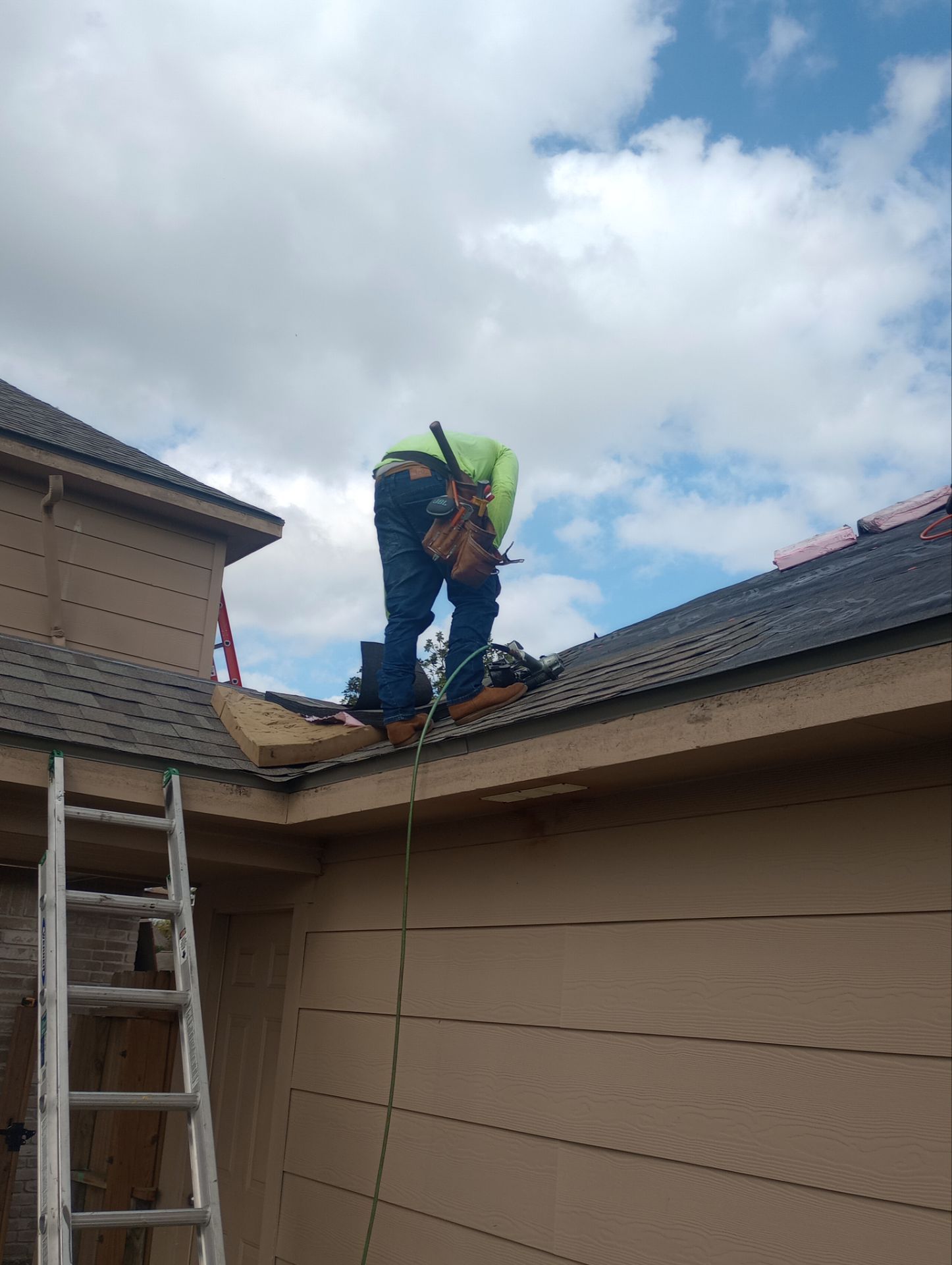 Residential Roofing Repair using Owen's Corning Duration (Lifetime) Shingles by Roof Repair Services LLC