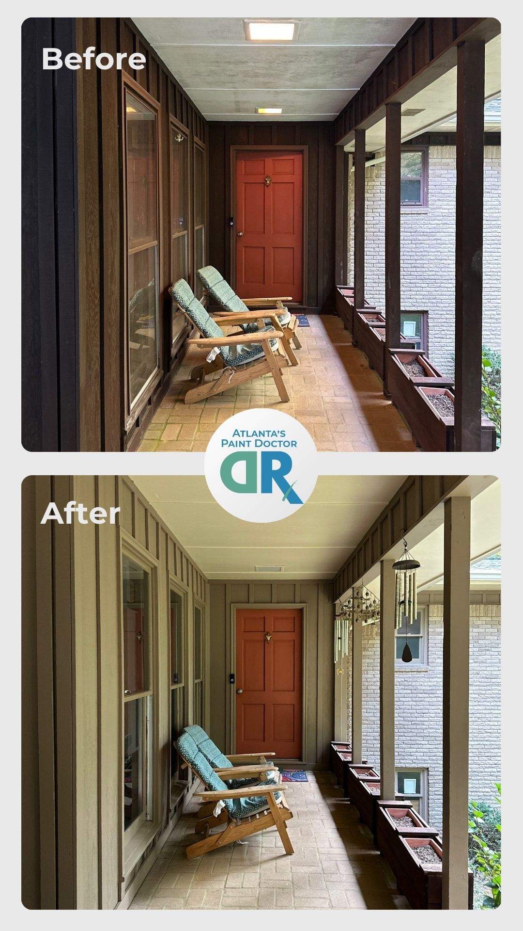 Exterior Color Transformation by Atlanta's Paint Doctor