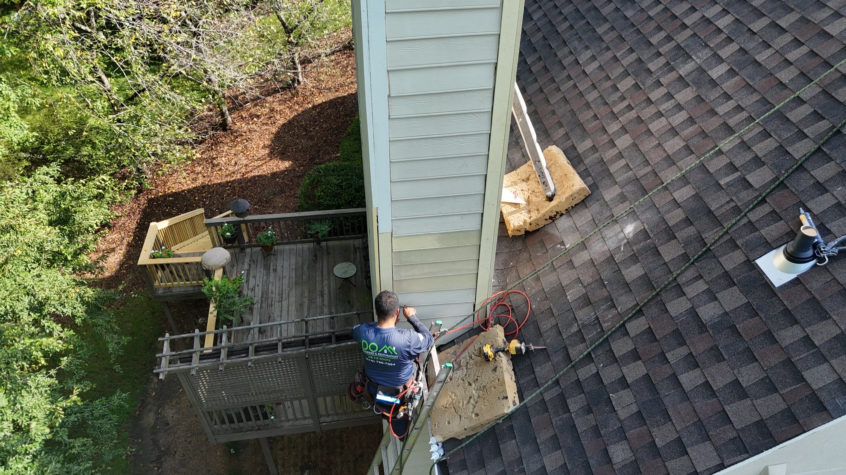  Poplar Spring Ct Norcross Roof Replacement  by Dom Roofing & Restoration