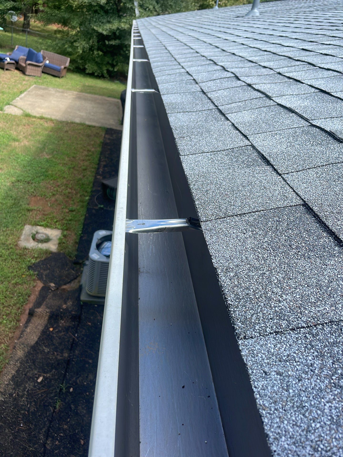 Roof replacement and Gutters Guards Installation  by Deerfield Roofing LLC