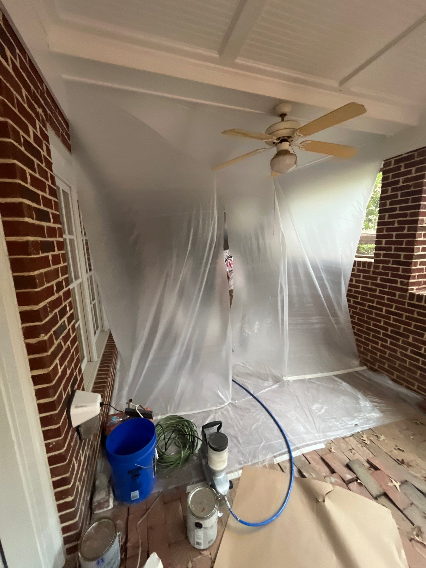 Cabinet Repaint in Alpharetta by Five Star Painting