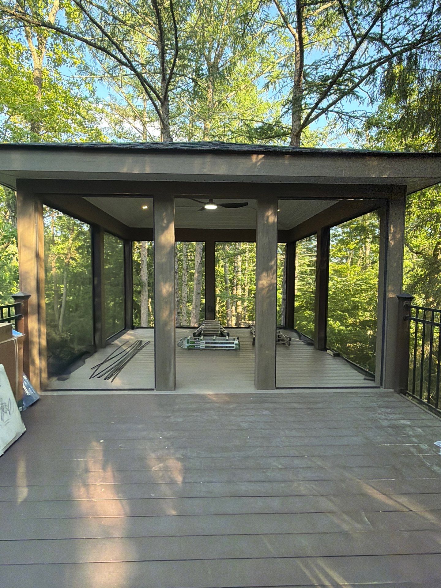 New Deck With a Screened In Porch In Mendham, New Jersey by deck guardian
