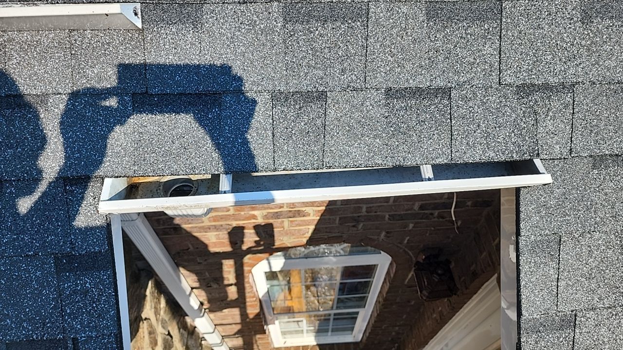 Gutter guard instalation  by G&H Home Tech Pros LLC
